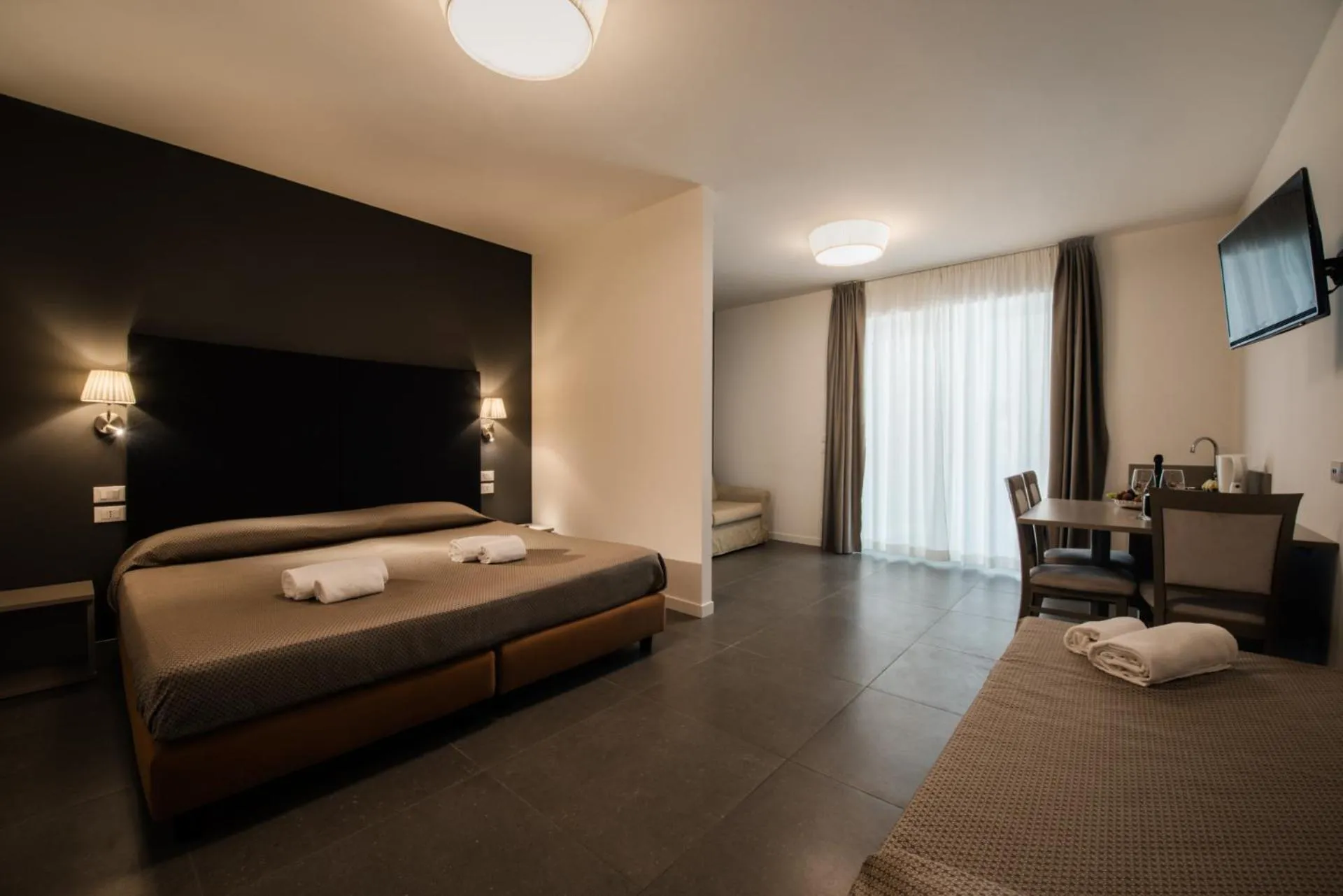 Bed in Garda Guest House