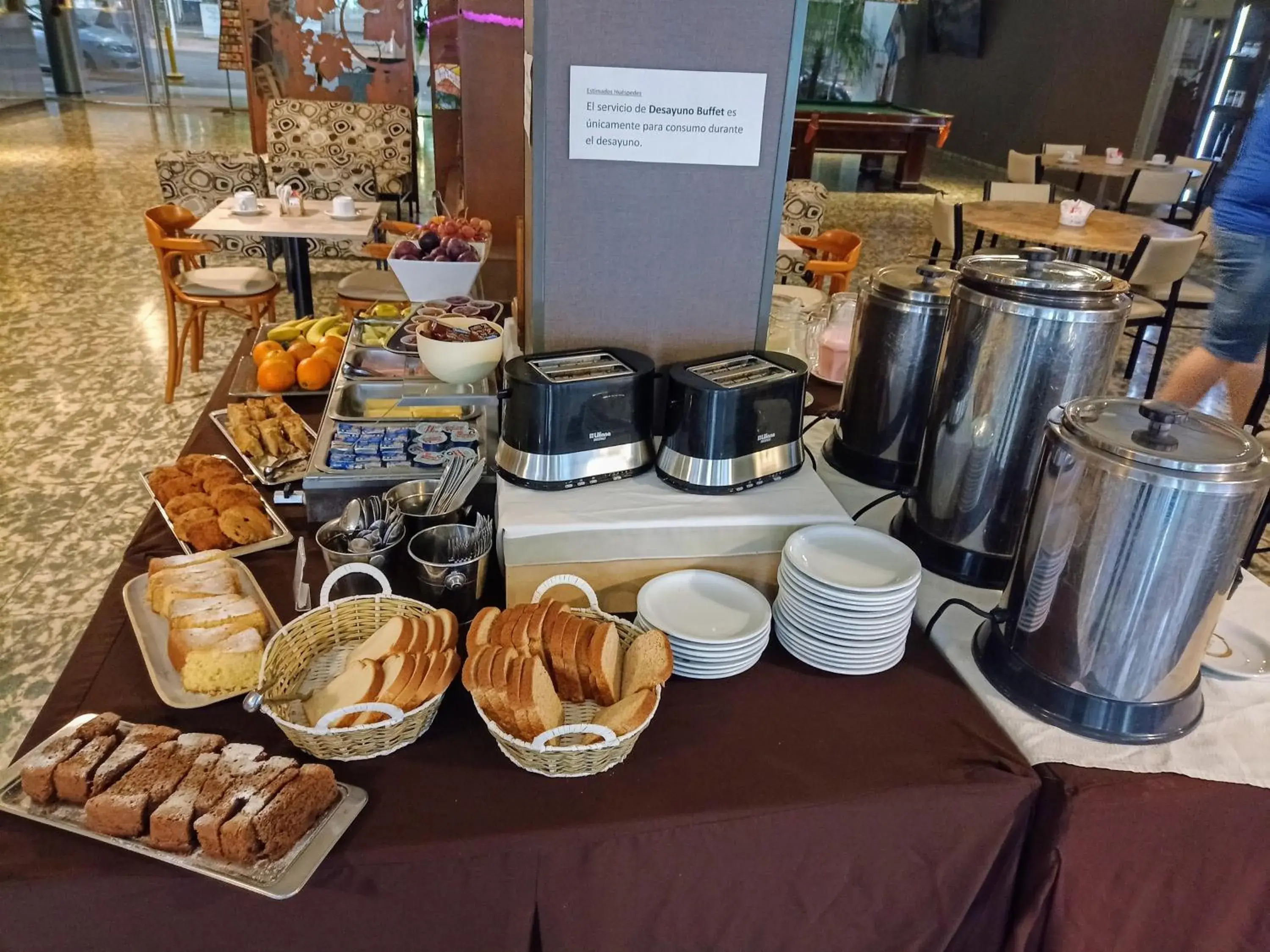 Breakfast in Hotel Nutibara Breakfast in Hotel Nutibara