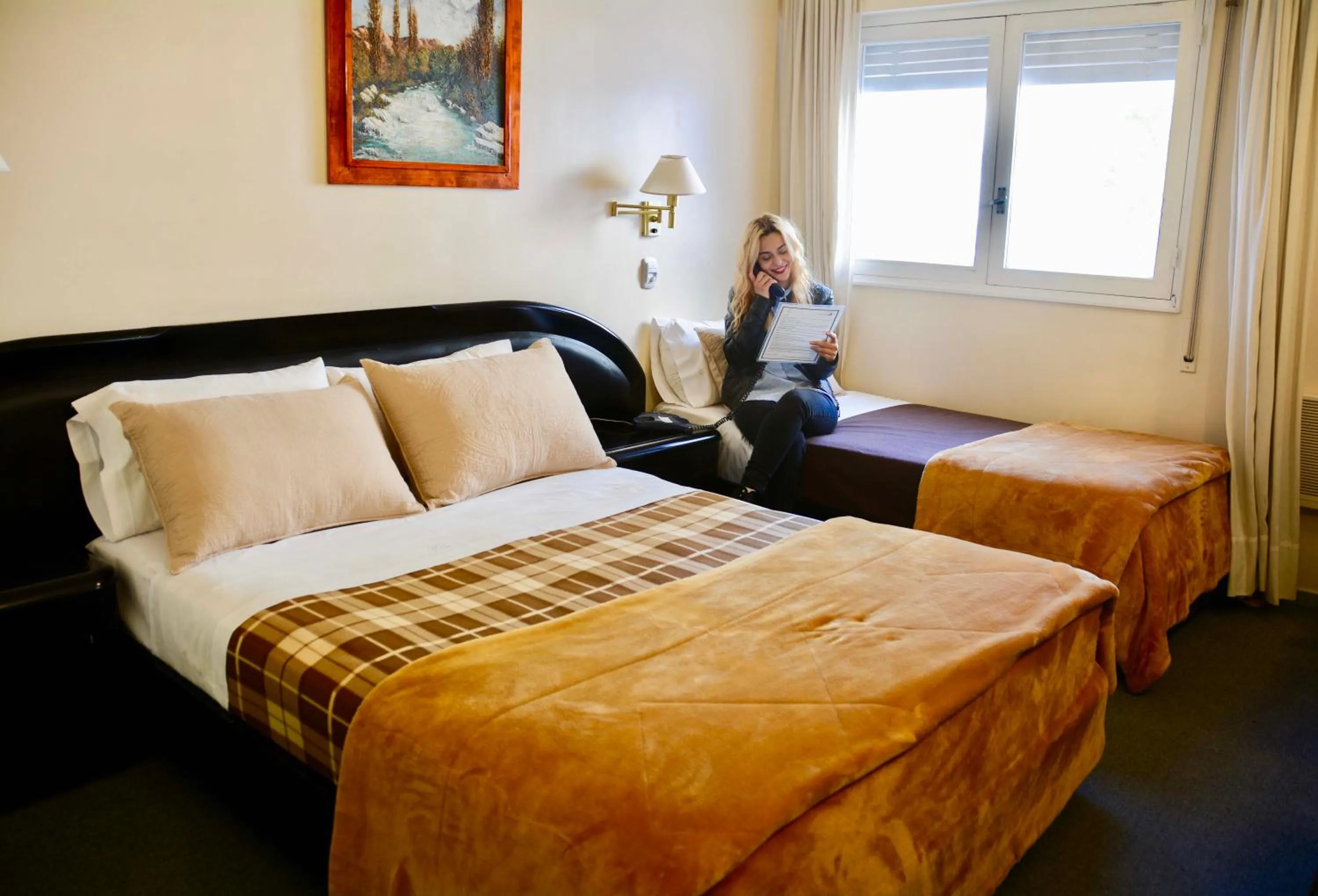 Bed in Hotel Nutibara