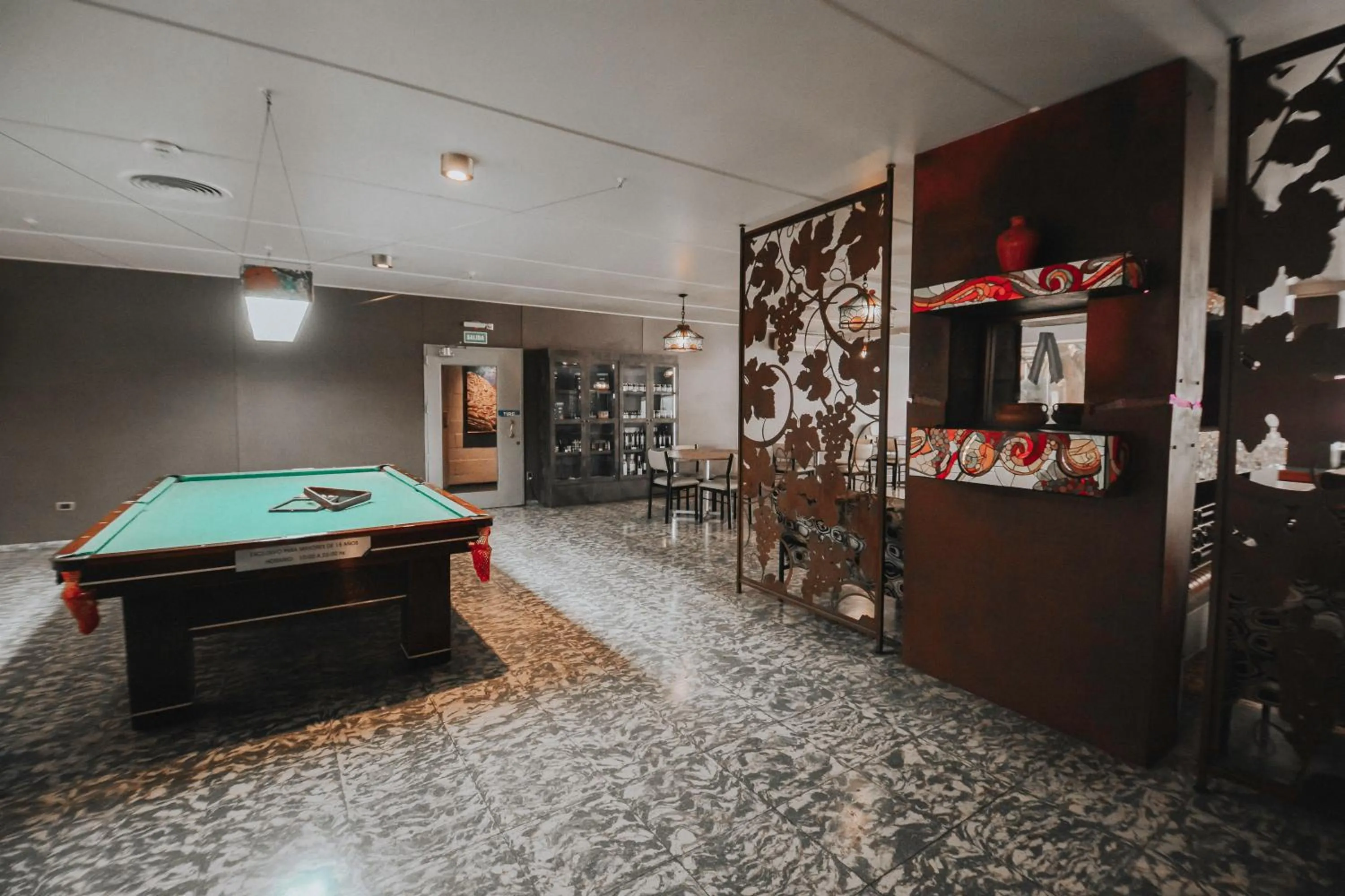 Billiard in Hotel Nutibara