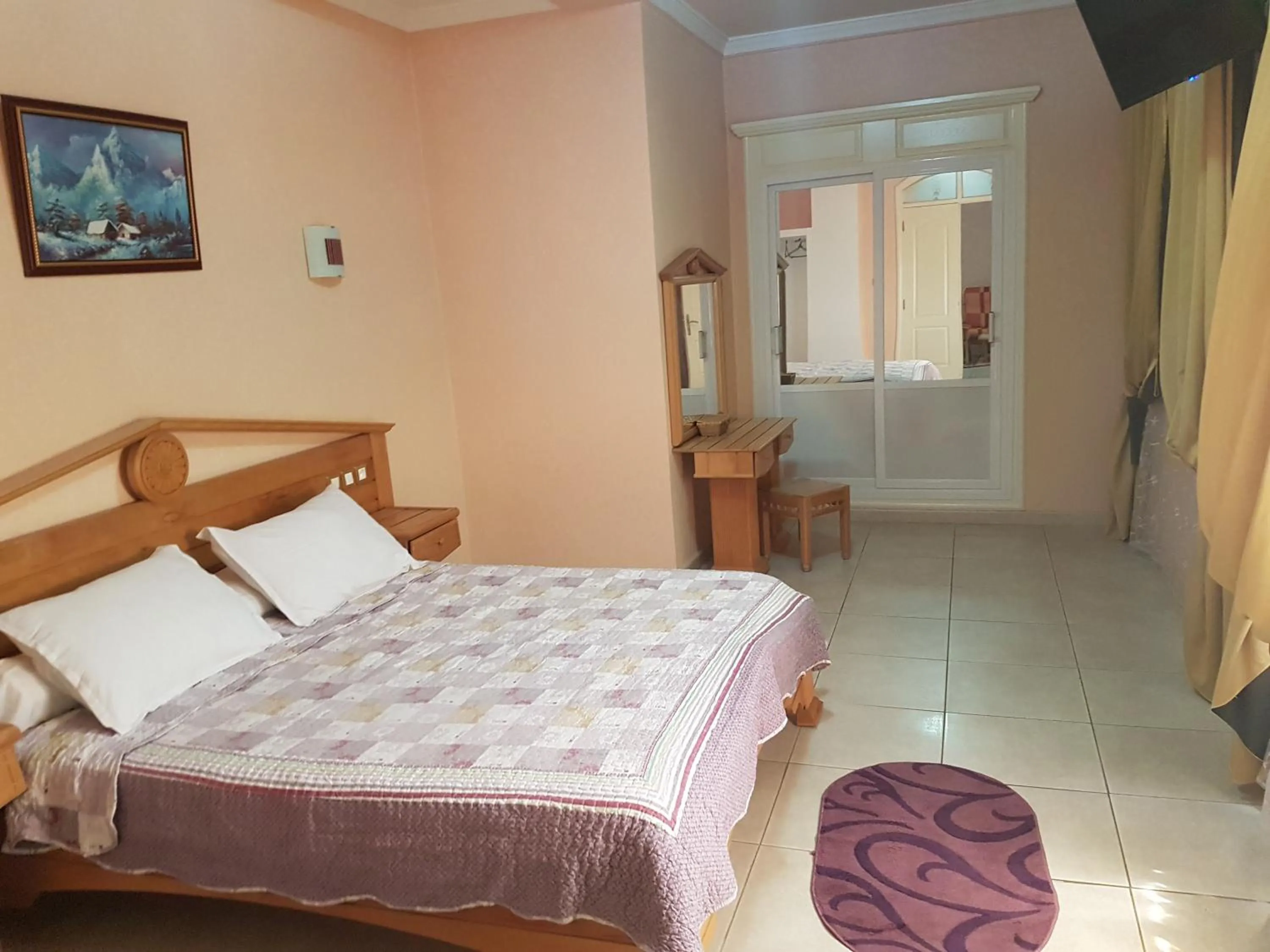 Bed in Charm El Cheikh Hotel