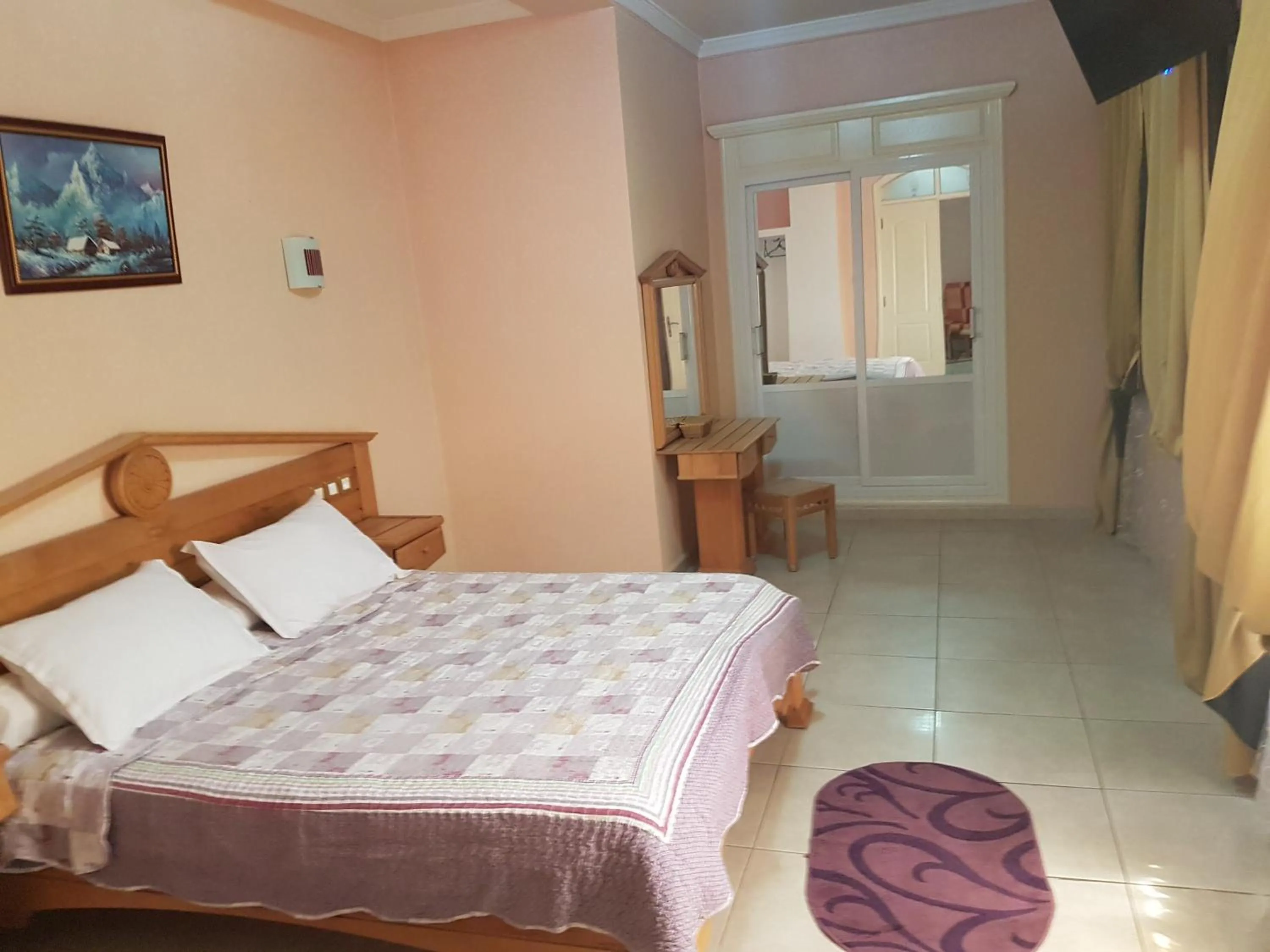 Bed in Charm El Cheikh Hotel