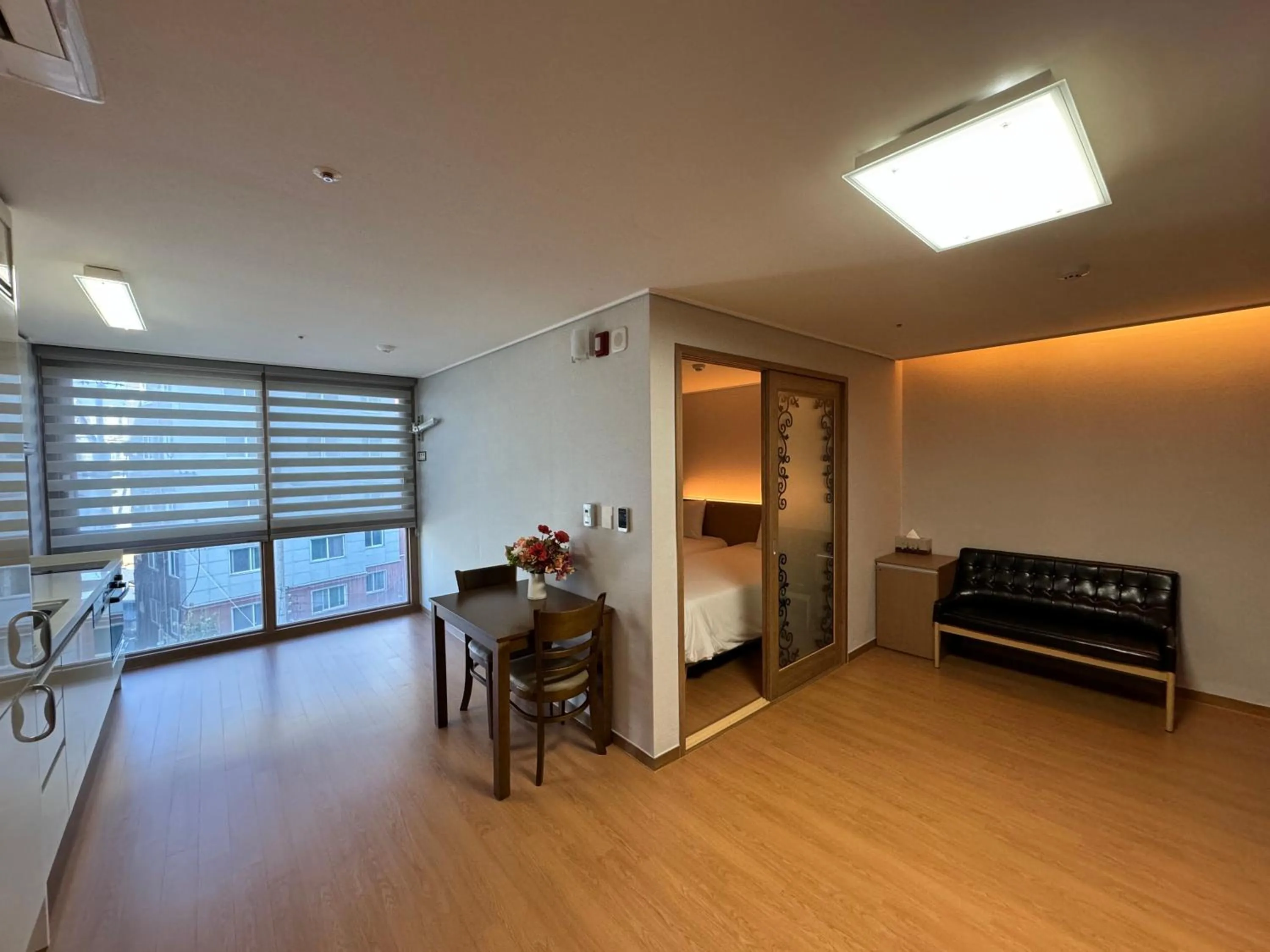 Kitchen or kitchenette in Residence Hotel K Okpo