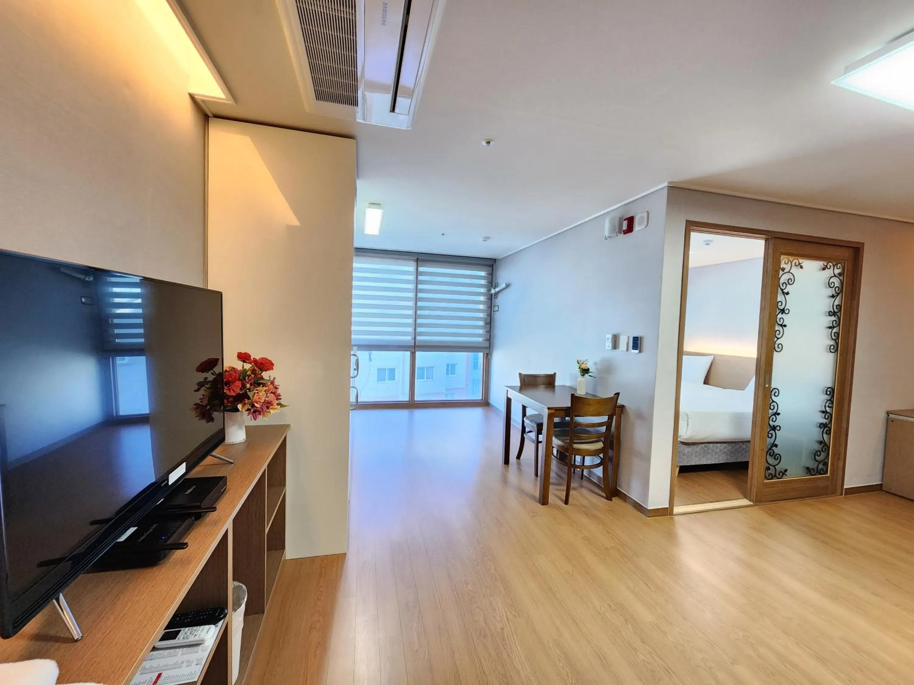 Kitchen or kitchenette in Residence Hotel K Okpo