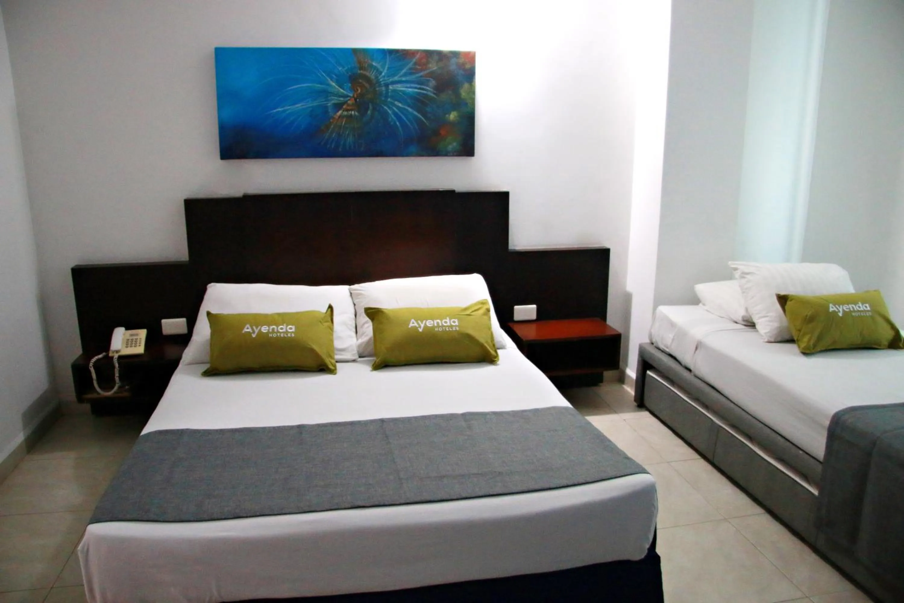 Bed in Ayenda 1801 El Oceano