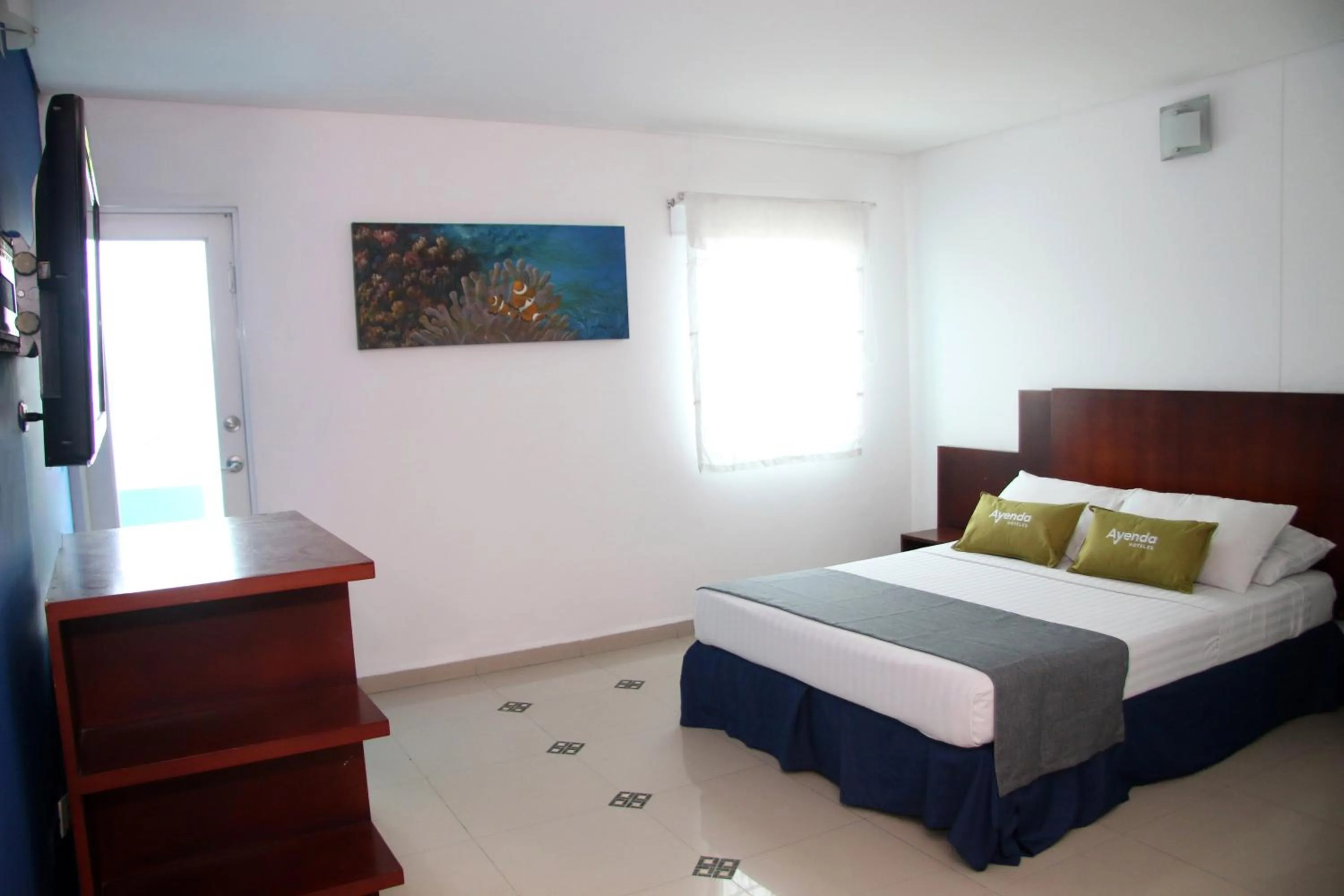 Bedroom, Bed in Ayenda 1801 El Oceano