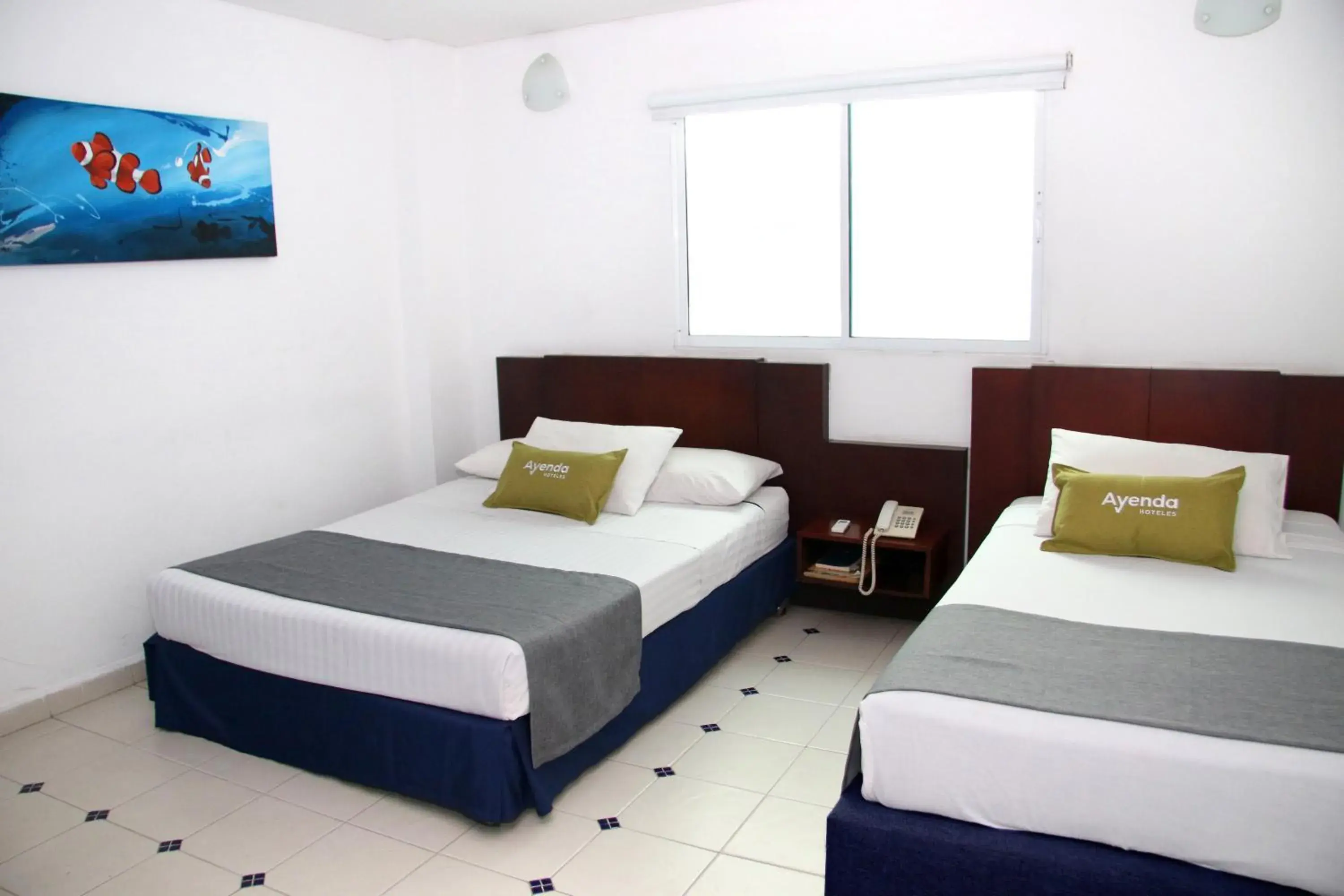 Twin Room in Ayenda 1801 El Oceano Twin Room in Ayenda 1801 El Oceano