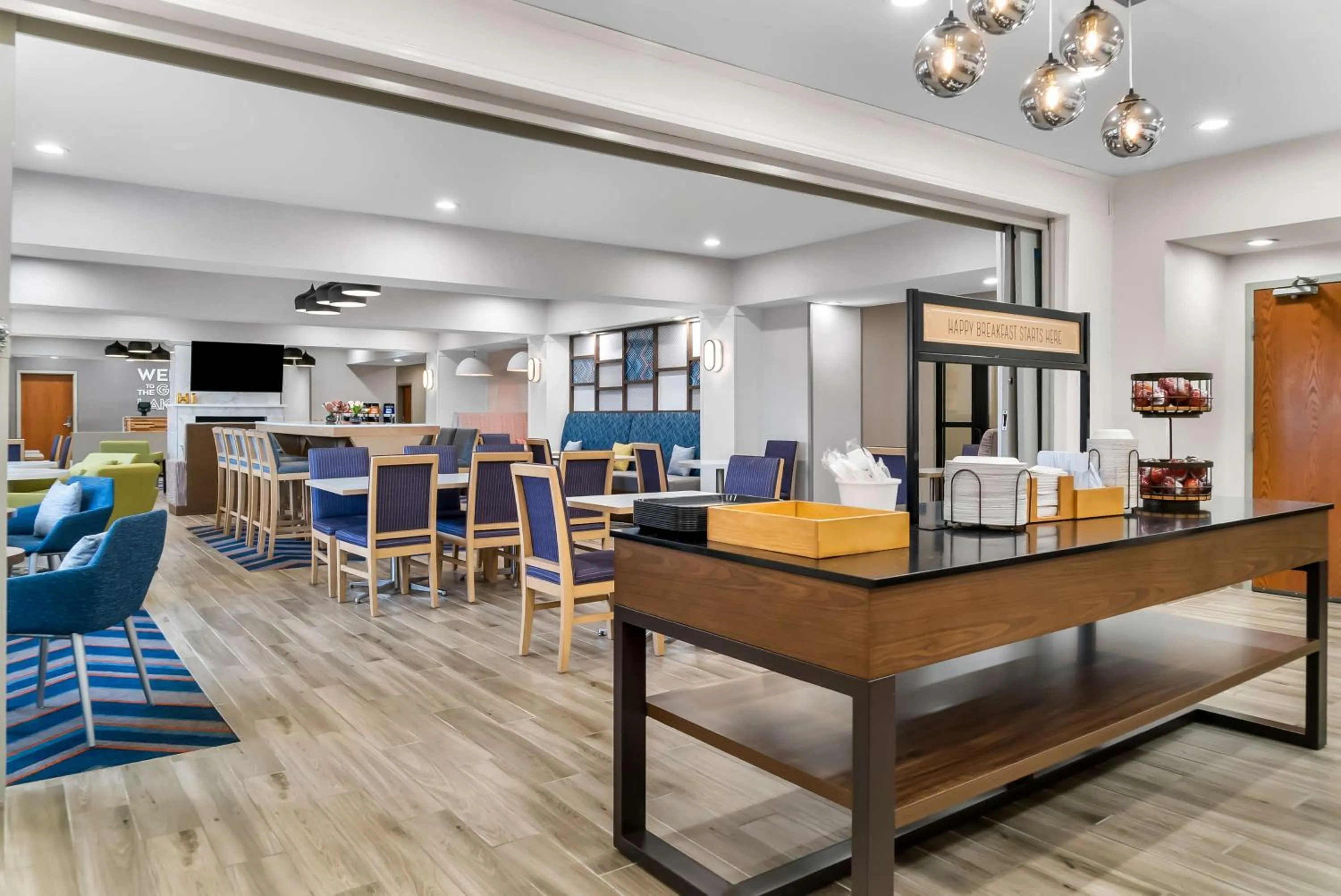 Breakfast in Hampton Inn Detroit/Auburn Hills-North