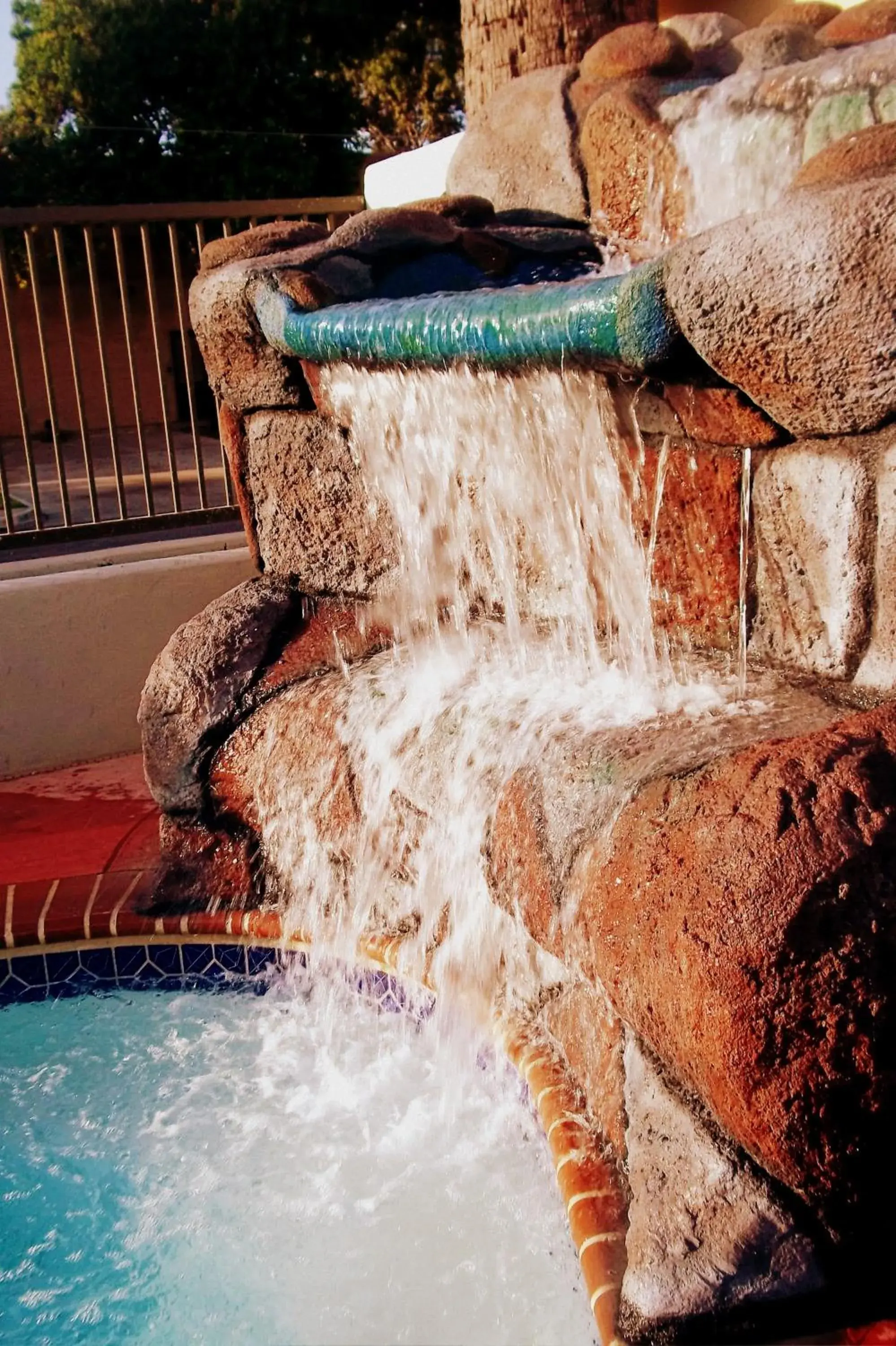 Swimming pool in Whispering Palms Inn Swimming pool in Whispering Palms Inn
