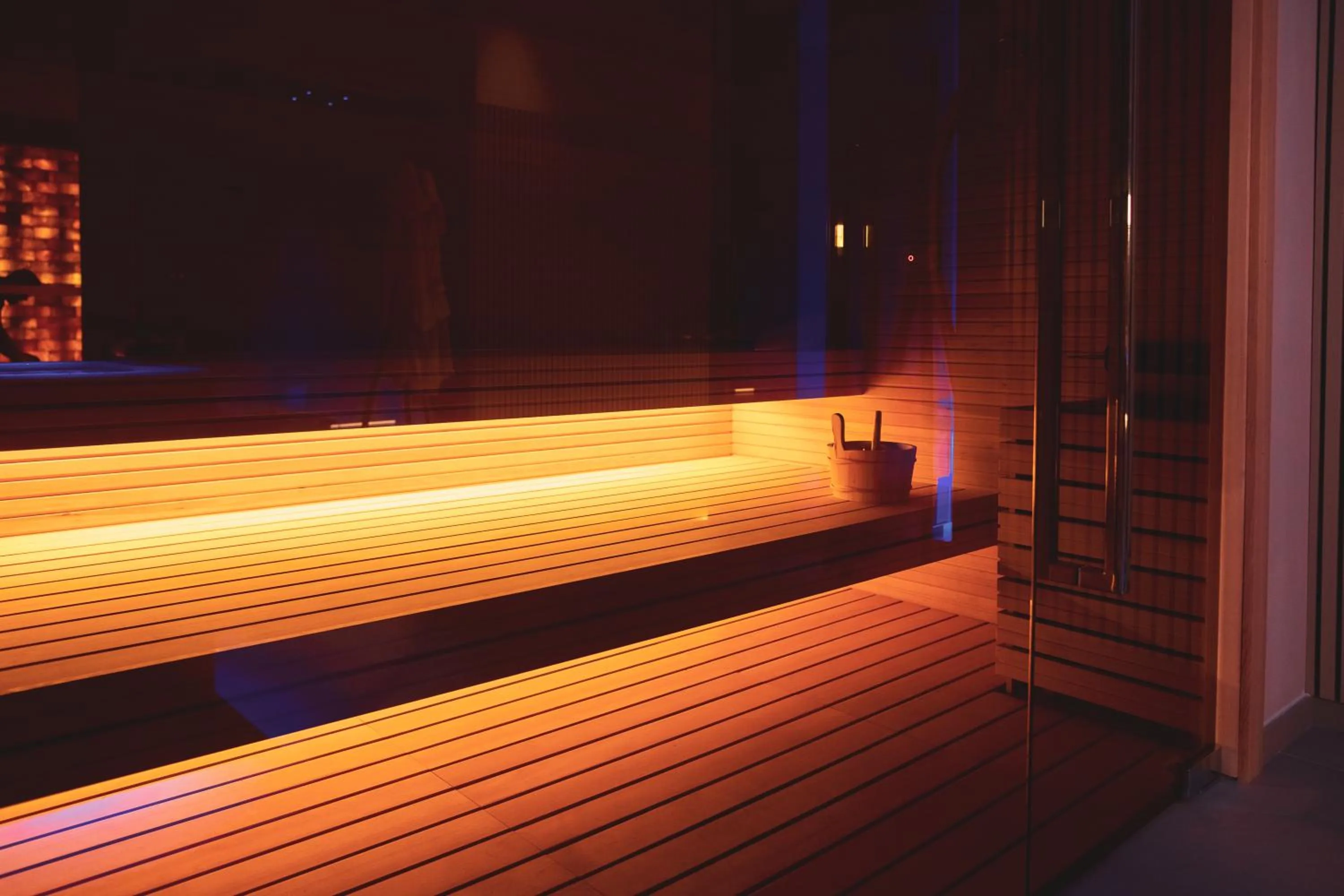 Sauna in Moma Hotel Wellness & Spa