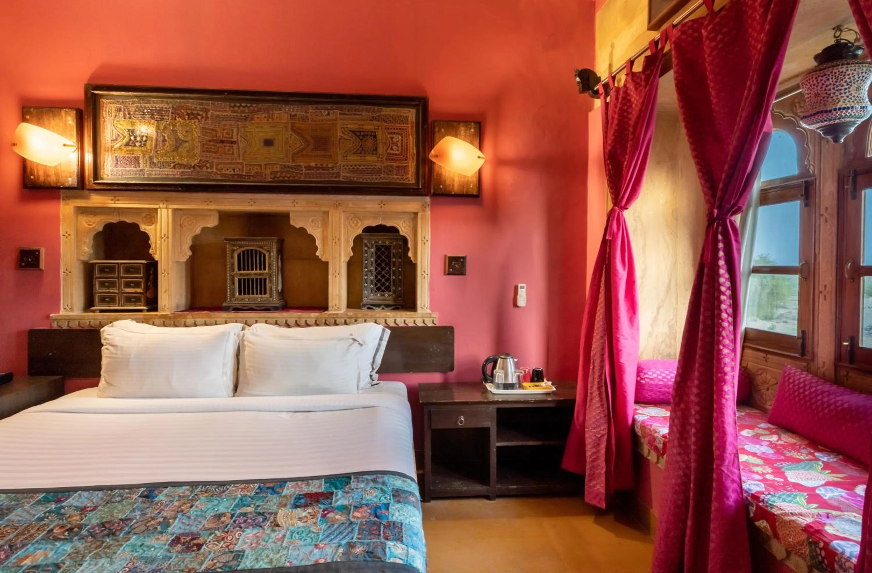 Bedroom, Bed in Hotel Fifu