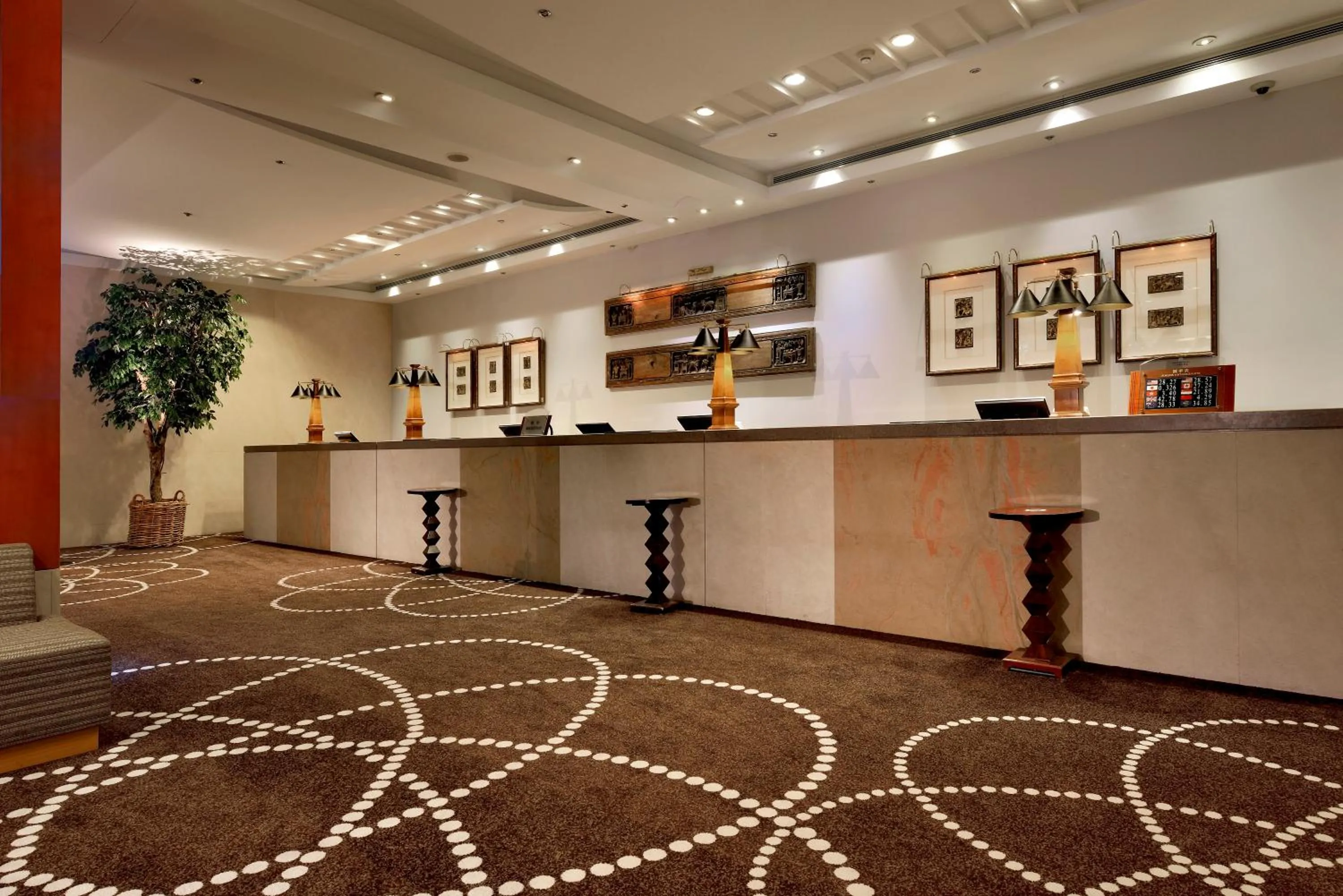 Lobby or reception in Hotel Royal Hsinchu