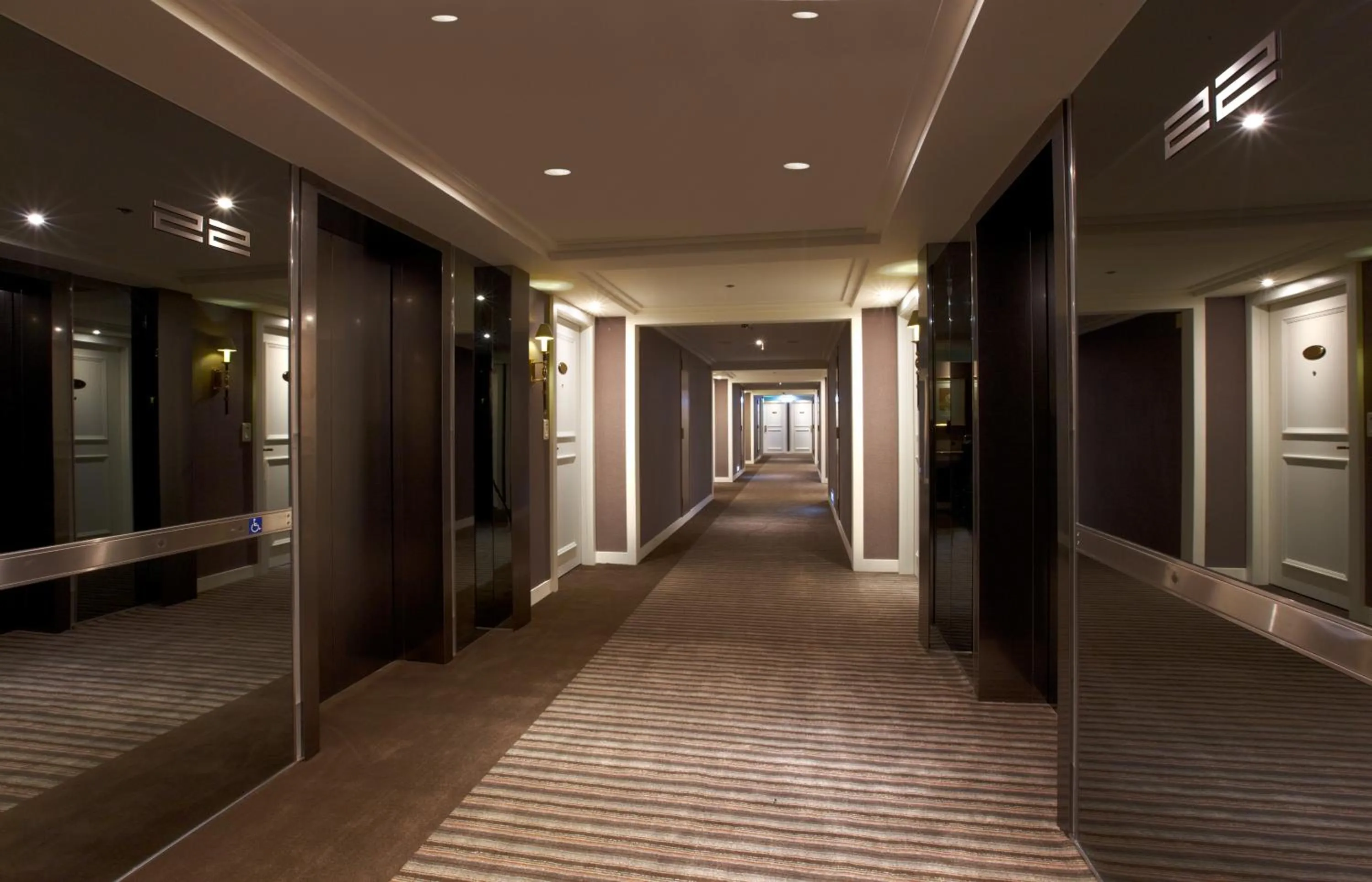 Decorative detail in Hotel Royal Hsinchu