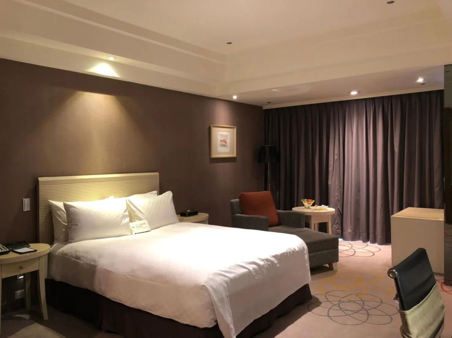 Bed in Hotel Royal Hsinchu