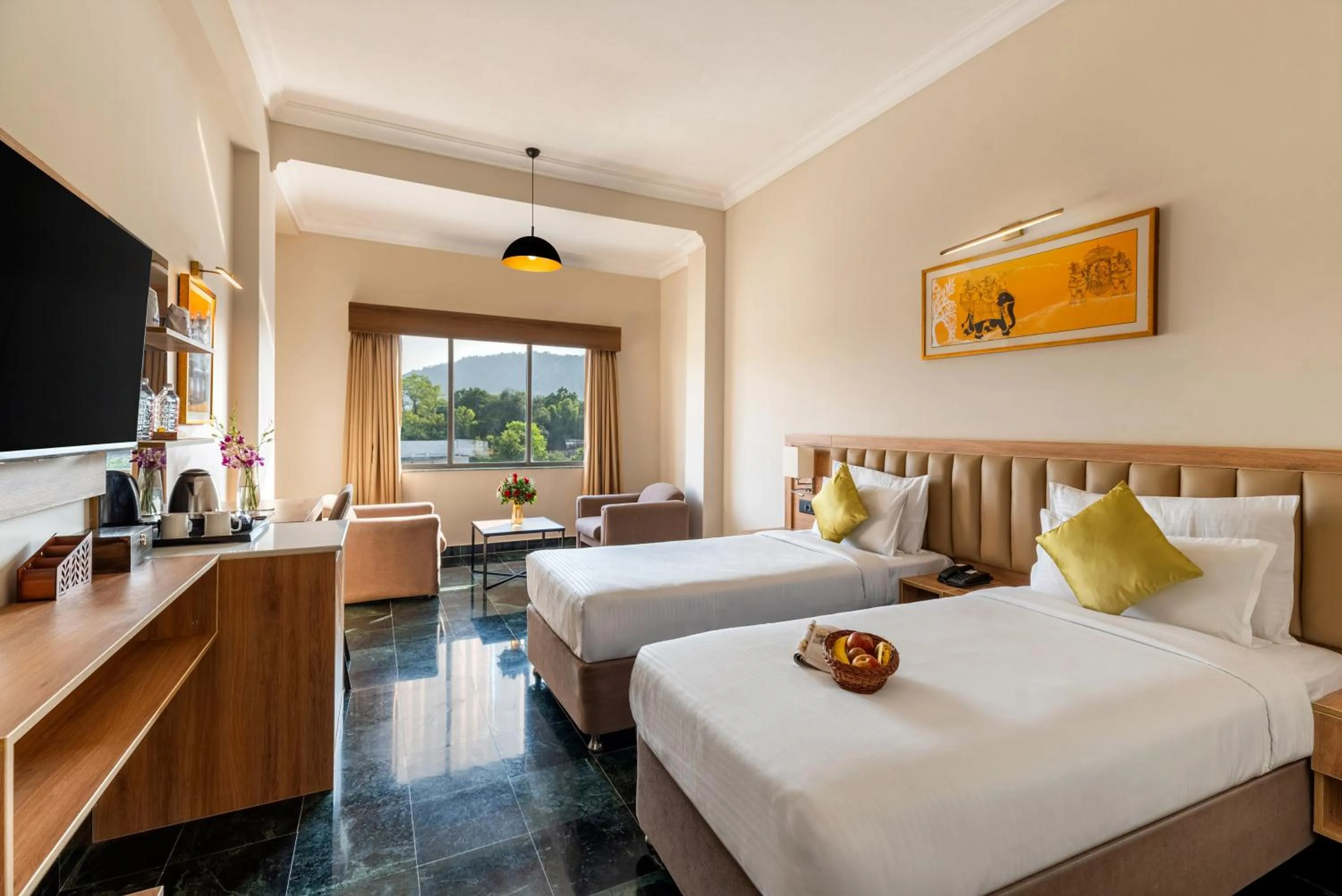 Photo of the whole room, Bed in Hotel Vishnupriya