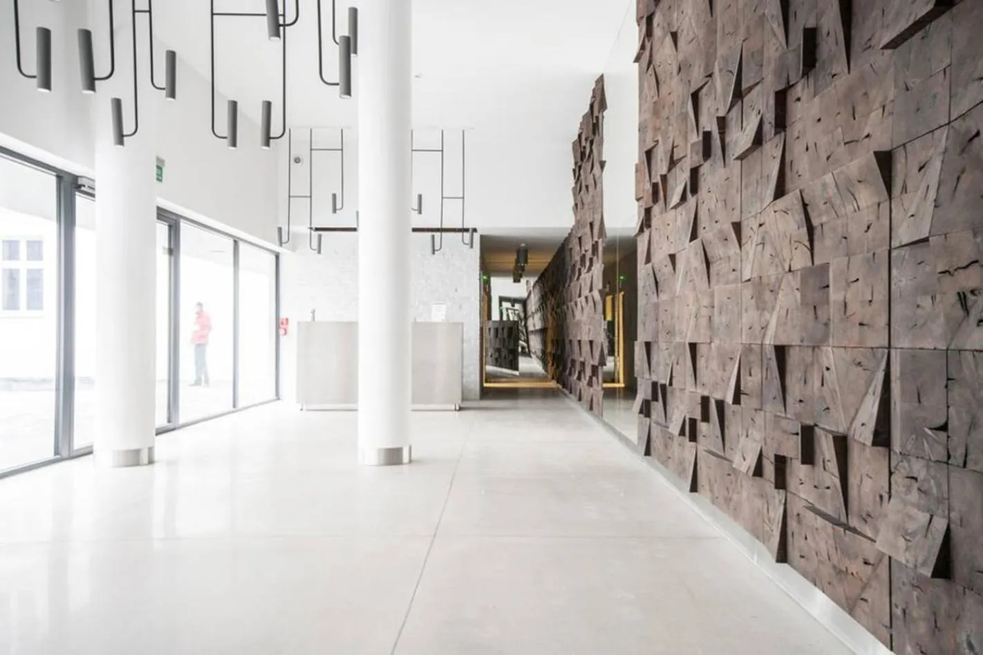 Lobby or reception in oompH Warsaw Central STREET ART Apartments