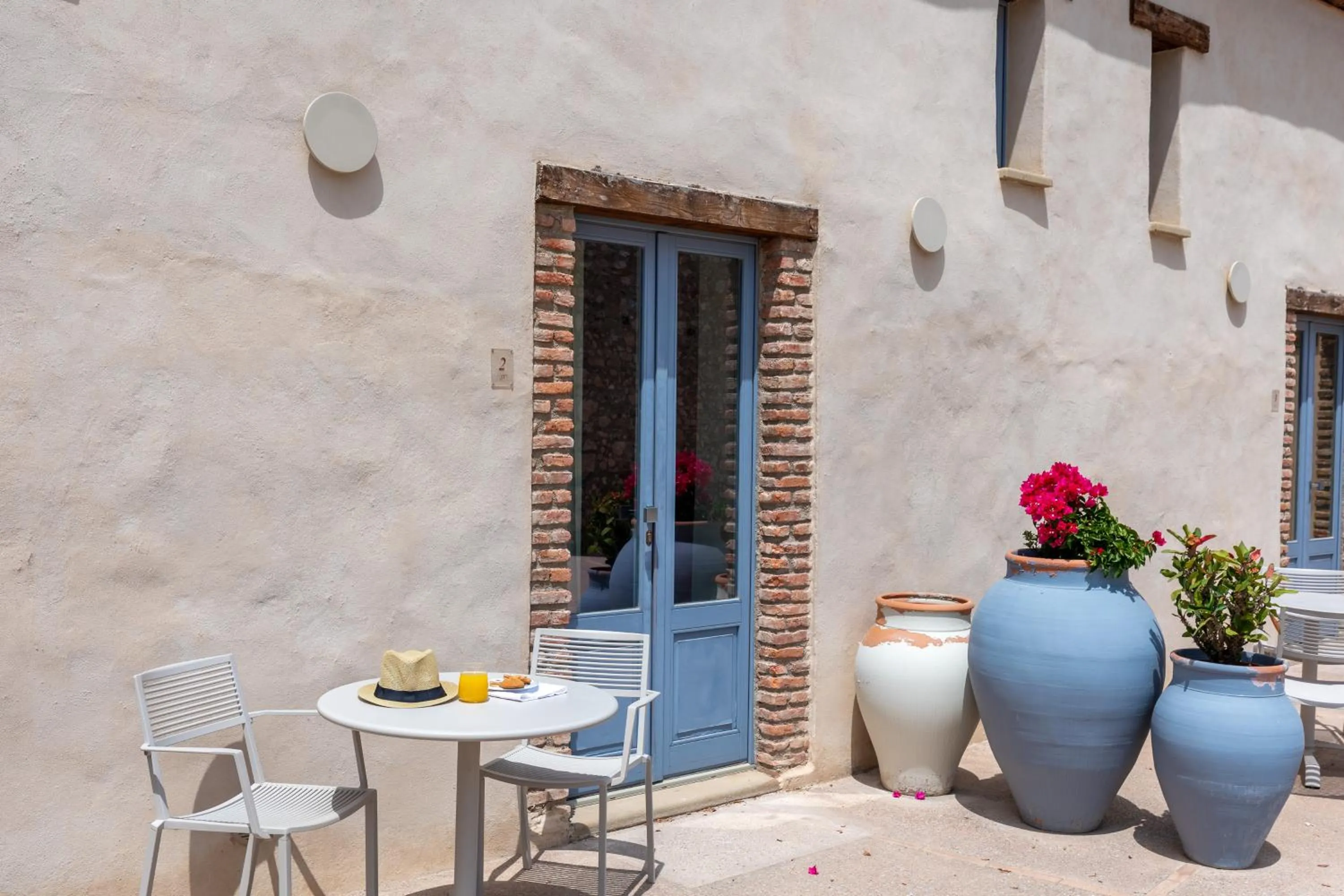 Patio in Borgo d'Orlando - Small Country Hotel