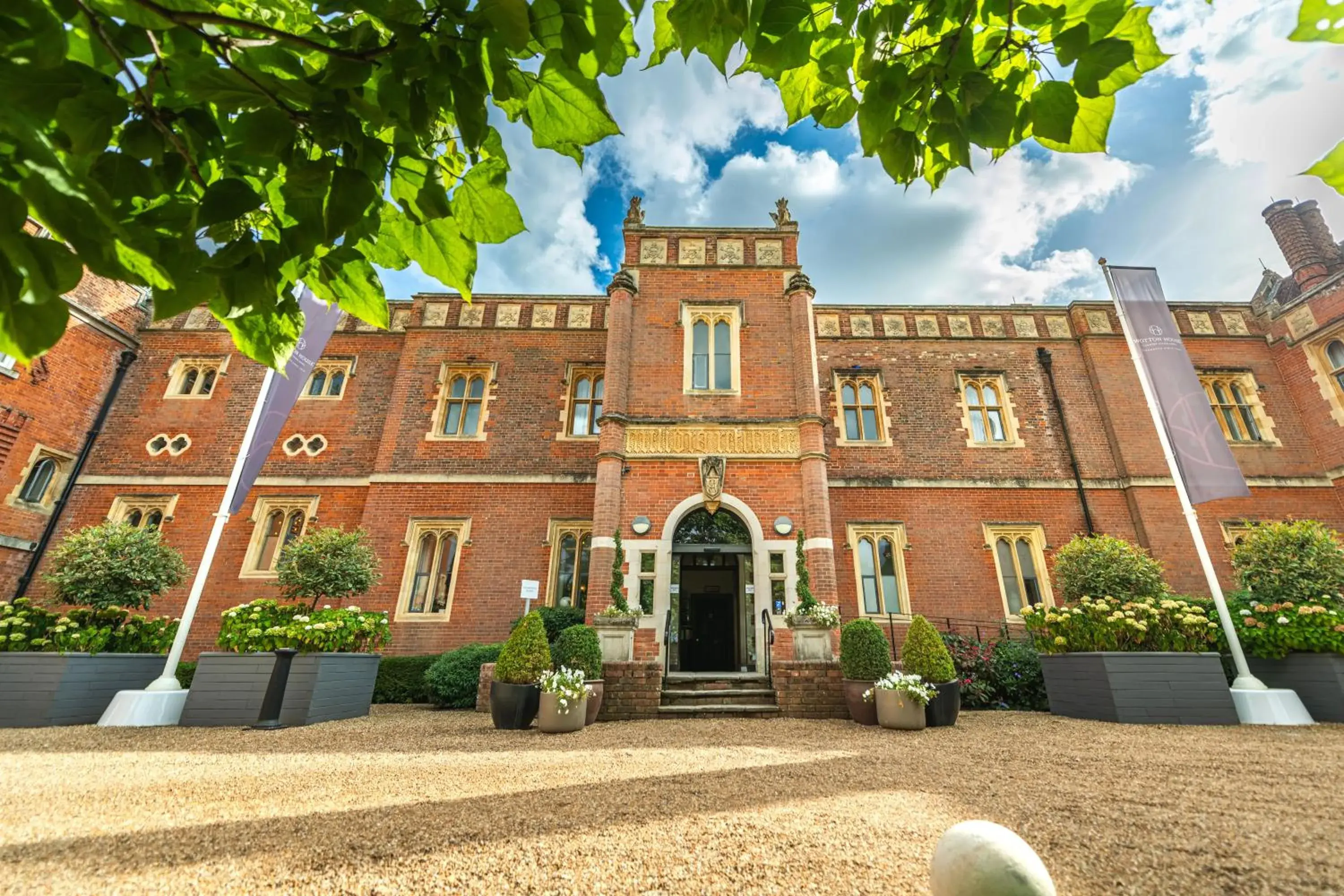 Property building in Wotton House Property building in Wotton House