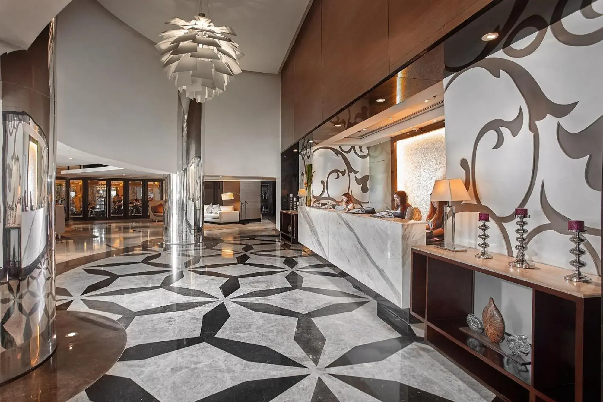 Lobby or reception in Quest Hotel & Conference Center Cebu Lobby or reception in Quest Hotel & Conference Center Cebu