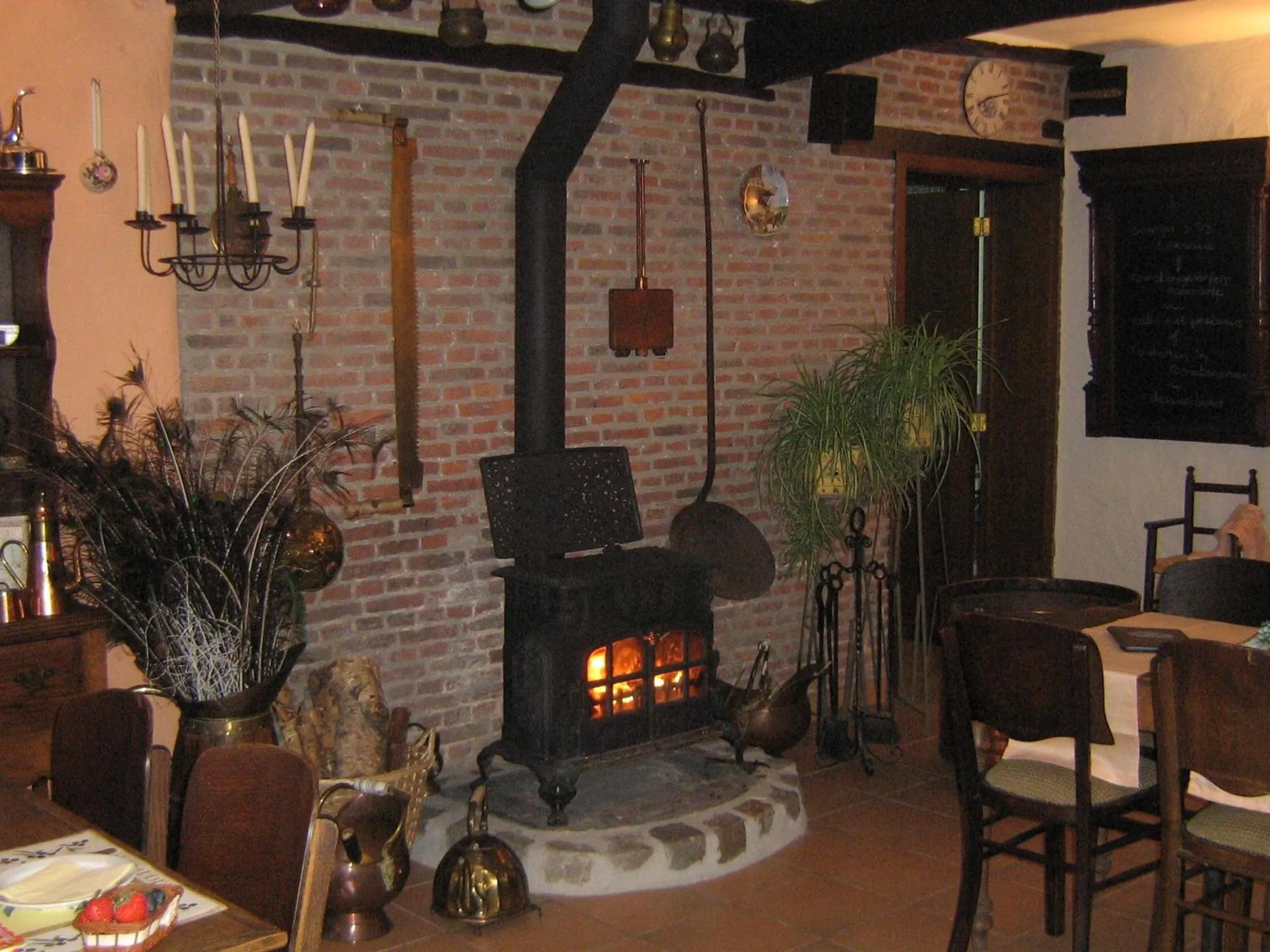 Living room in B&B Ter Castaigne