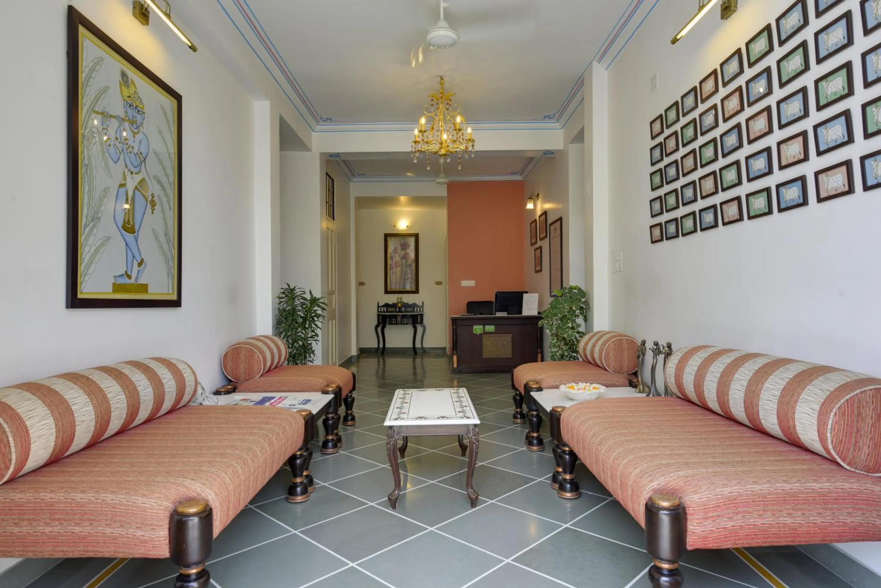 Living room in Shahpura Dev Villa