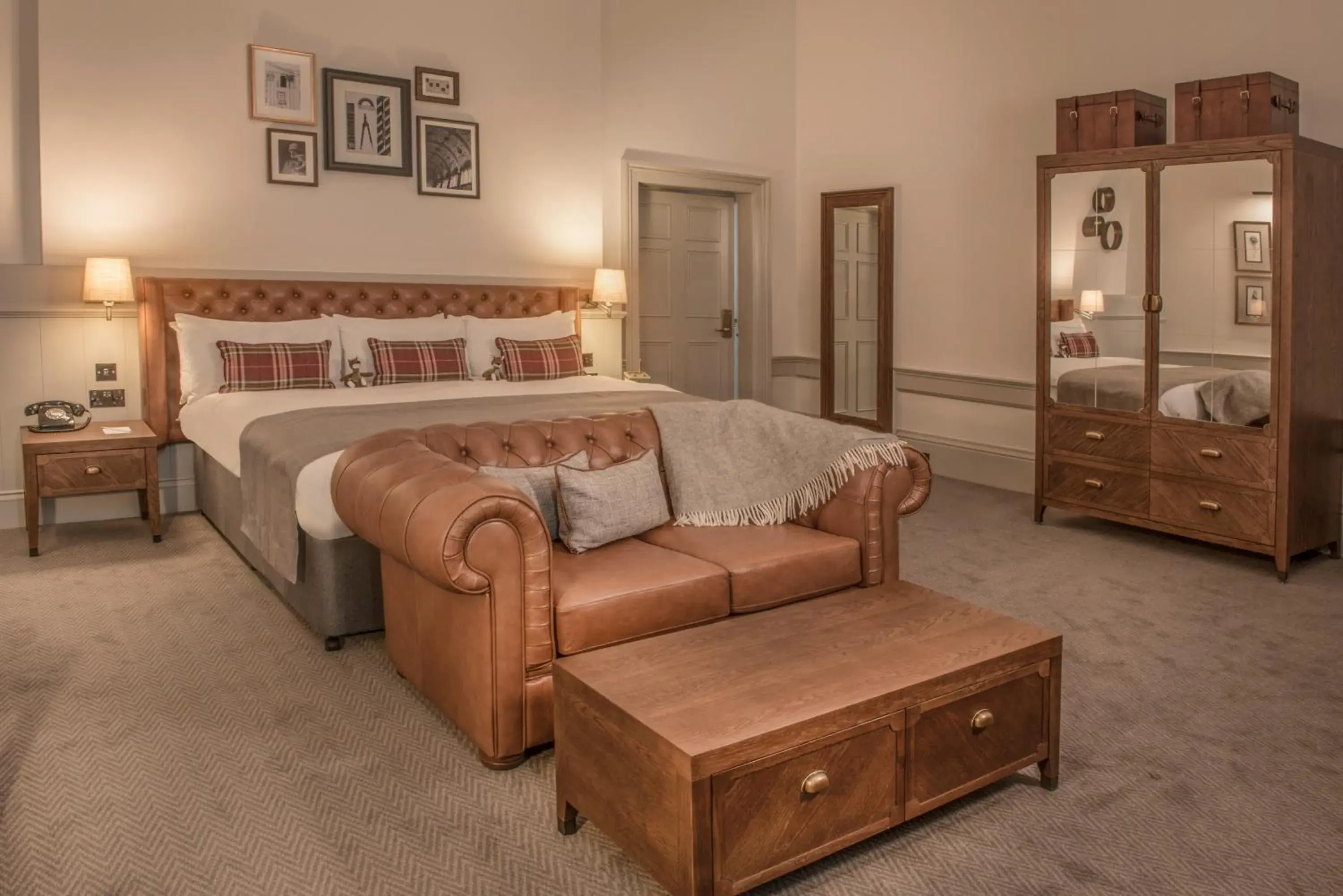 Living room, Bed in De Vere Beaumont Estate Living room, Bed in De Vere Beaumont Estate