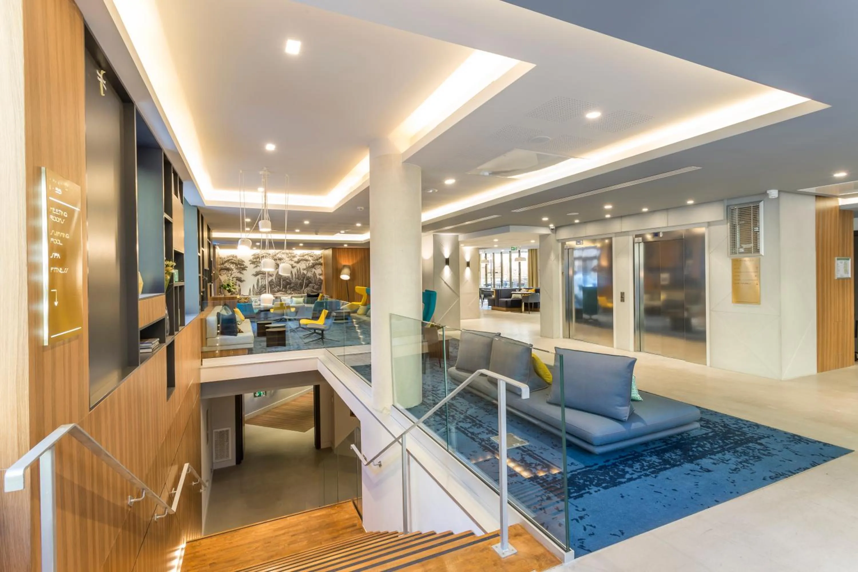 Lobby or reception in Nemea Appart Hotel Cannes Palais