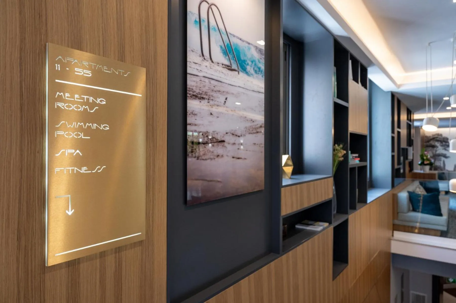 Lobby or reception in Nemea Appart Hotel Cannes Palais