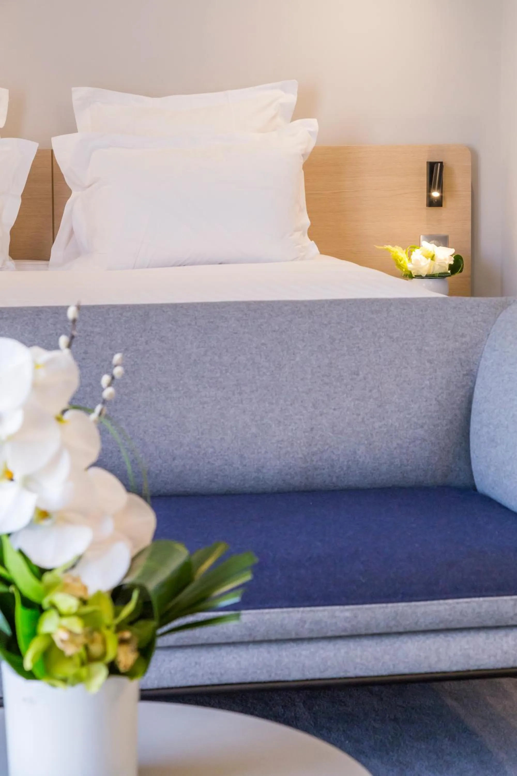 Bed in Nemea Appart Hotel Cannes Palais