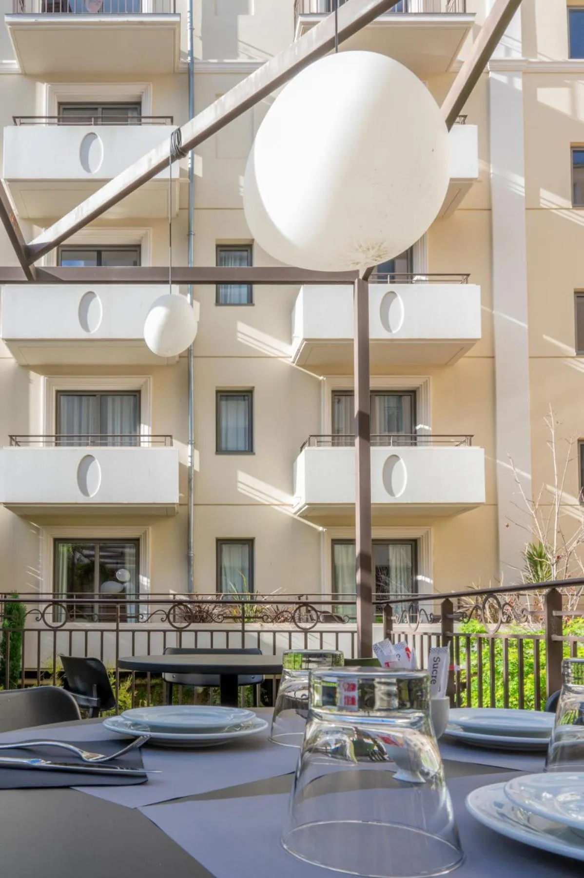 Property building in Nemea Appart Hotel Cannes Palais