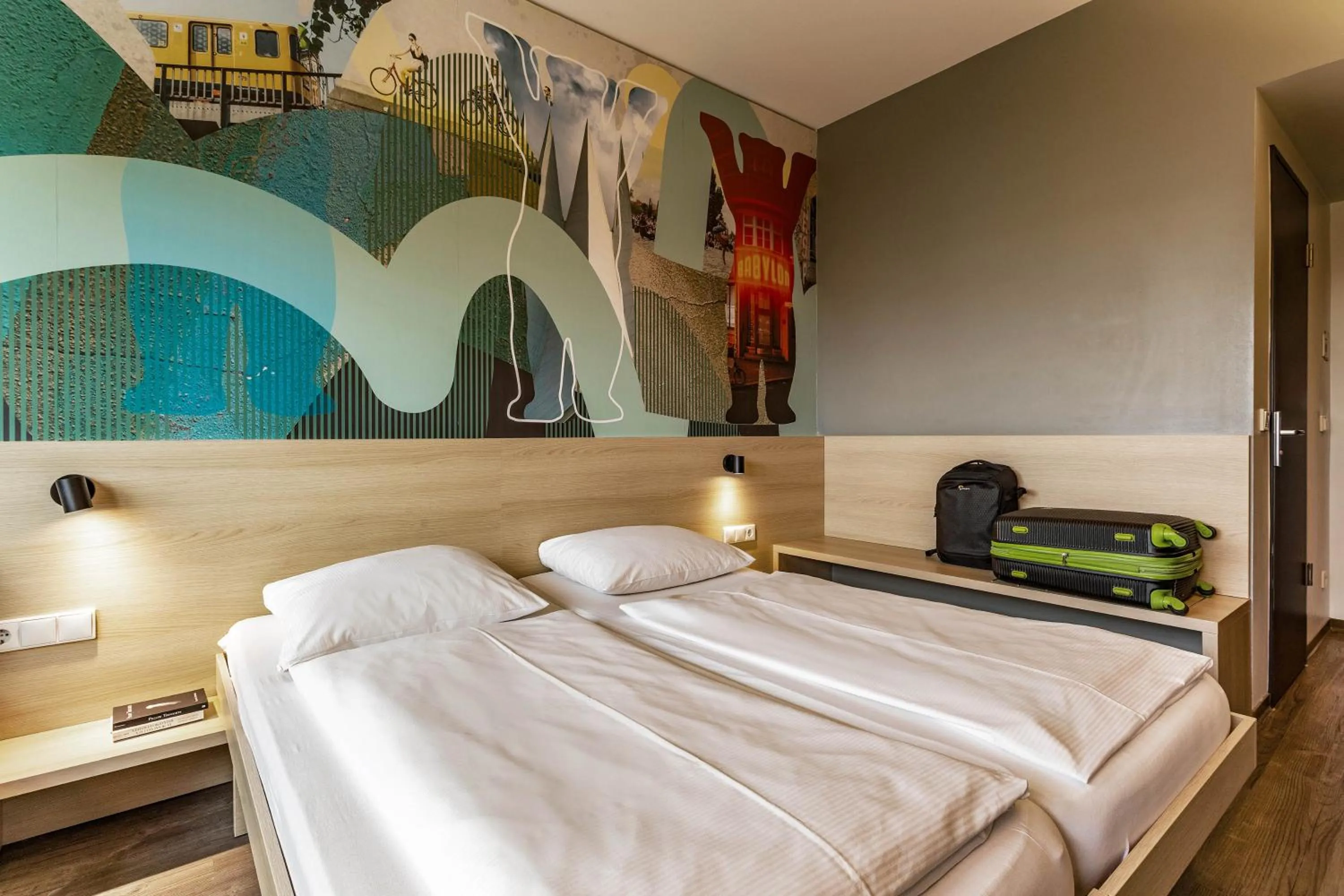 Bedroom, Bed in MEININGER Hotel Berlin Airport