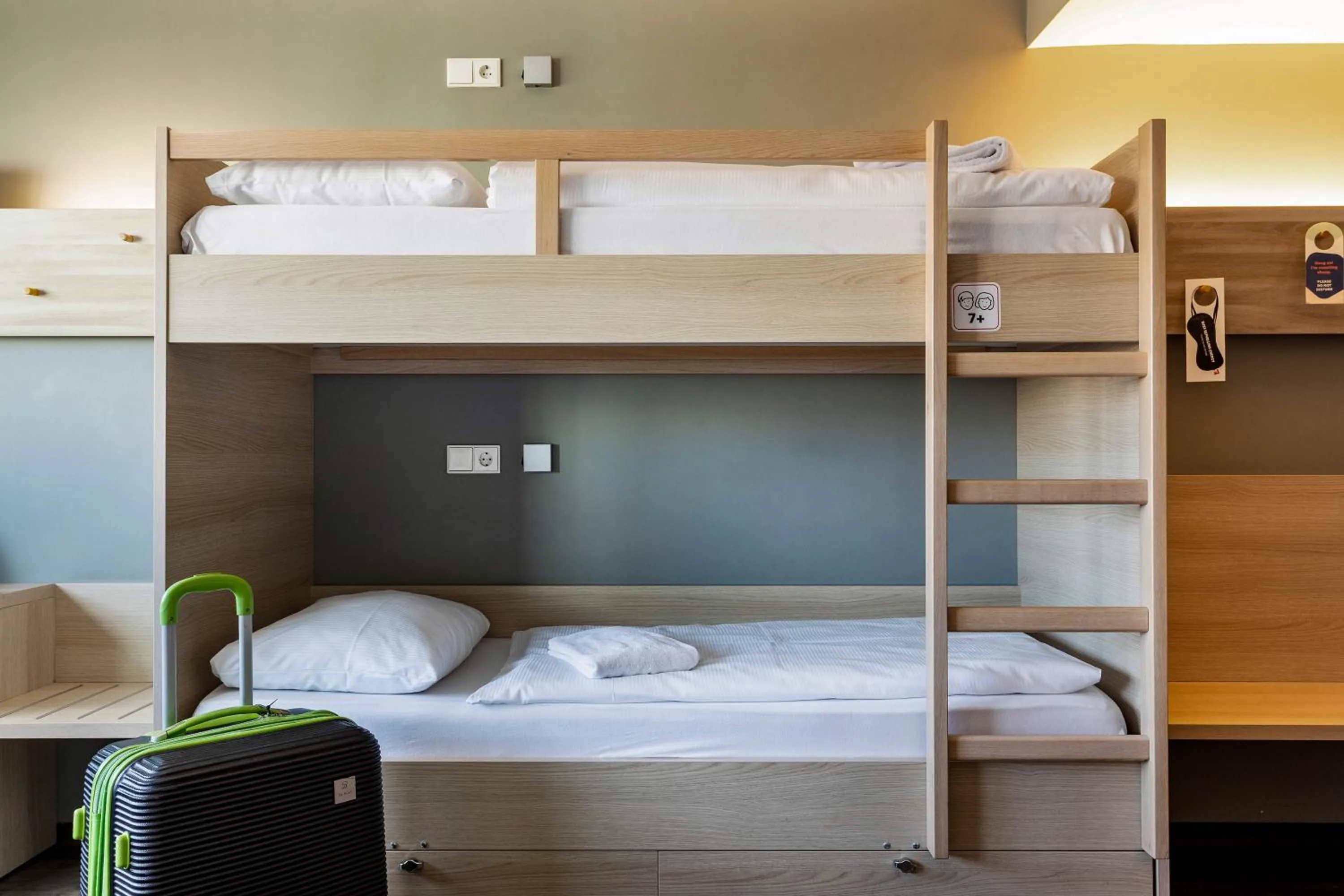 bunk bed, Bed in MEININGER Hotel Berlin Airport