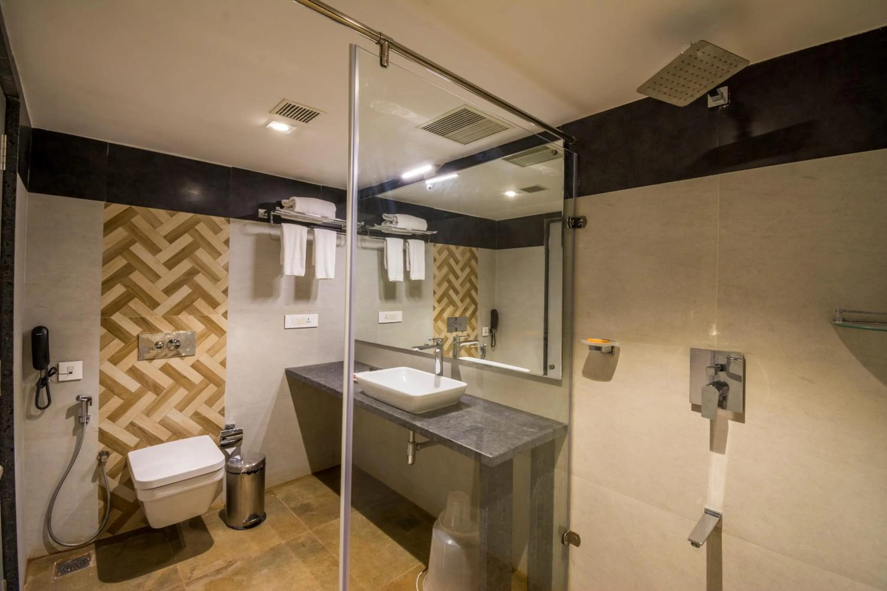 Shower in The Capital Hotel