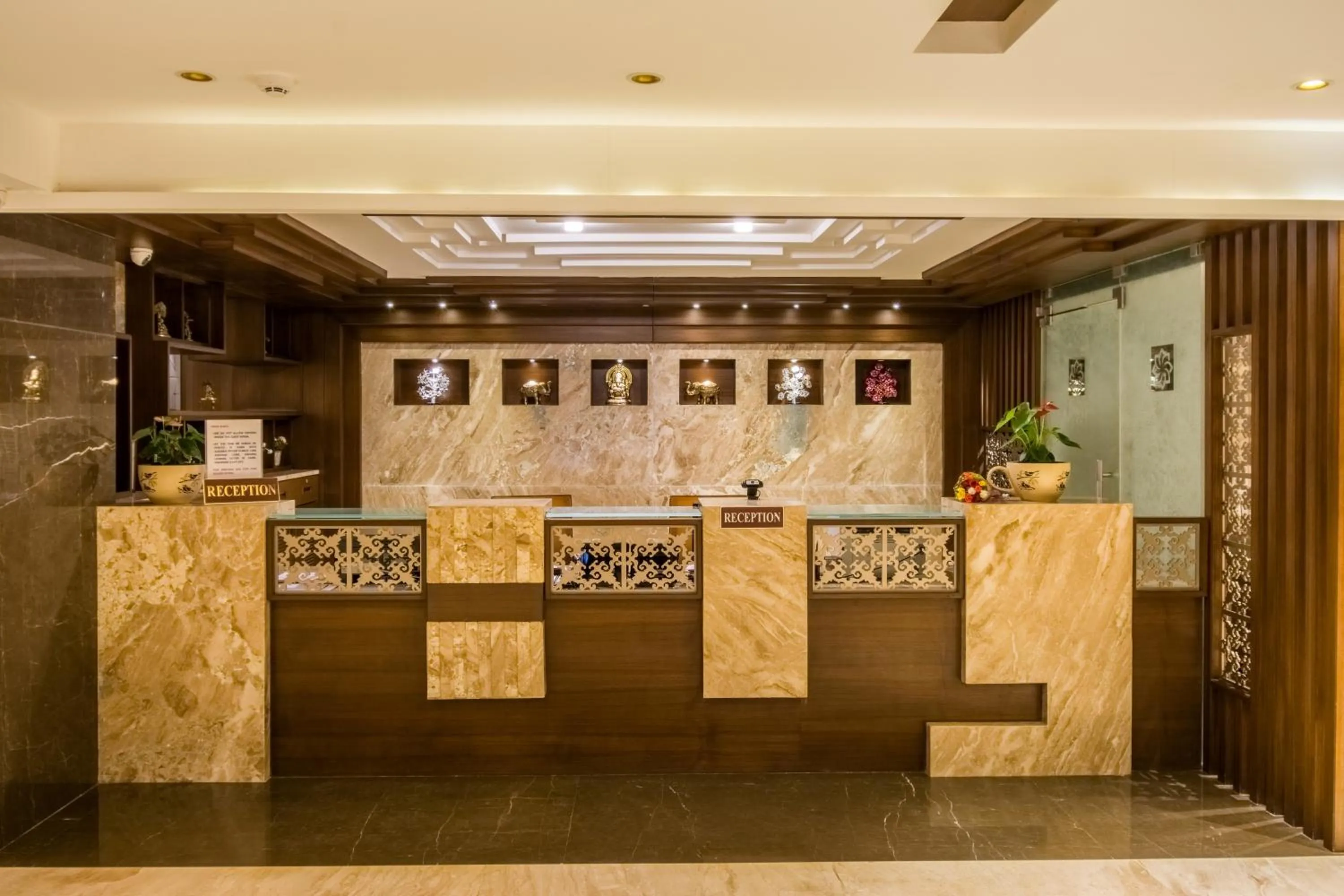 Lobby or reception in The Capital Hotel