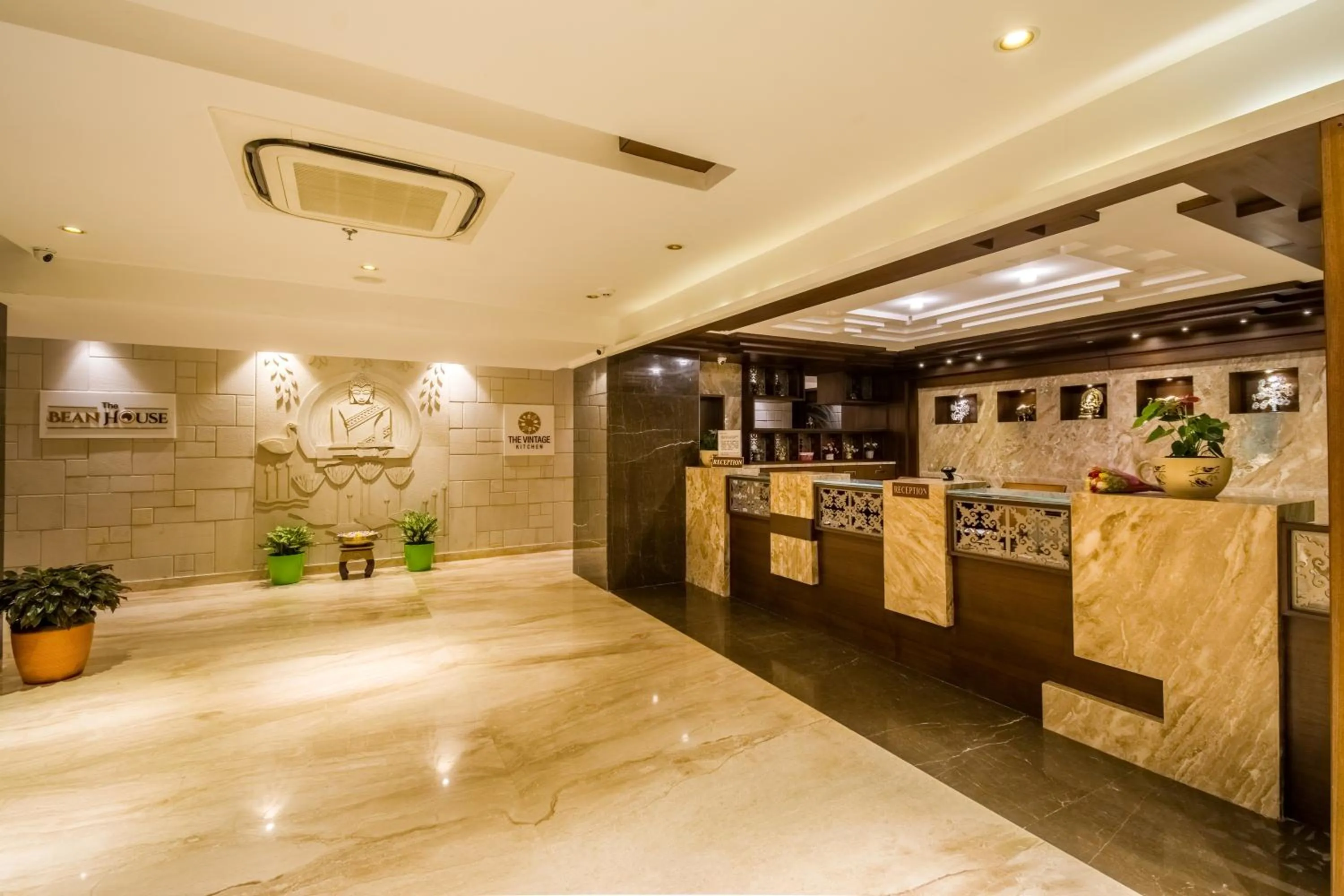 Lobby or reception in The Capital Hotel