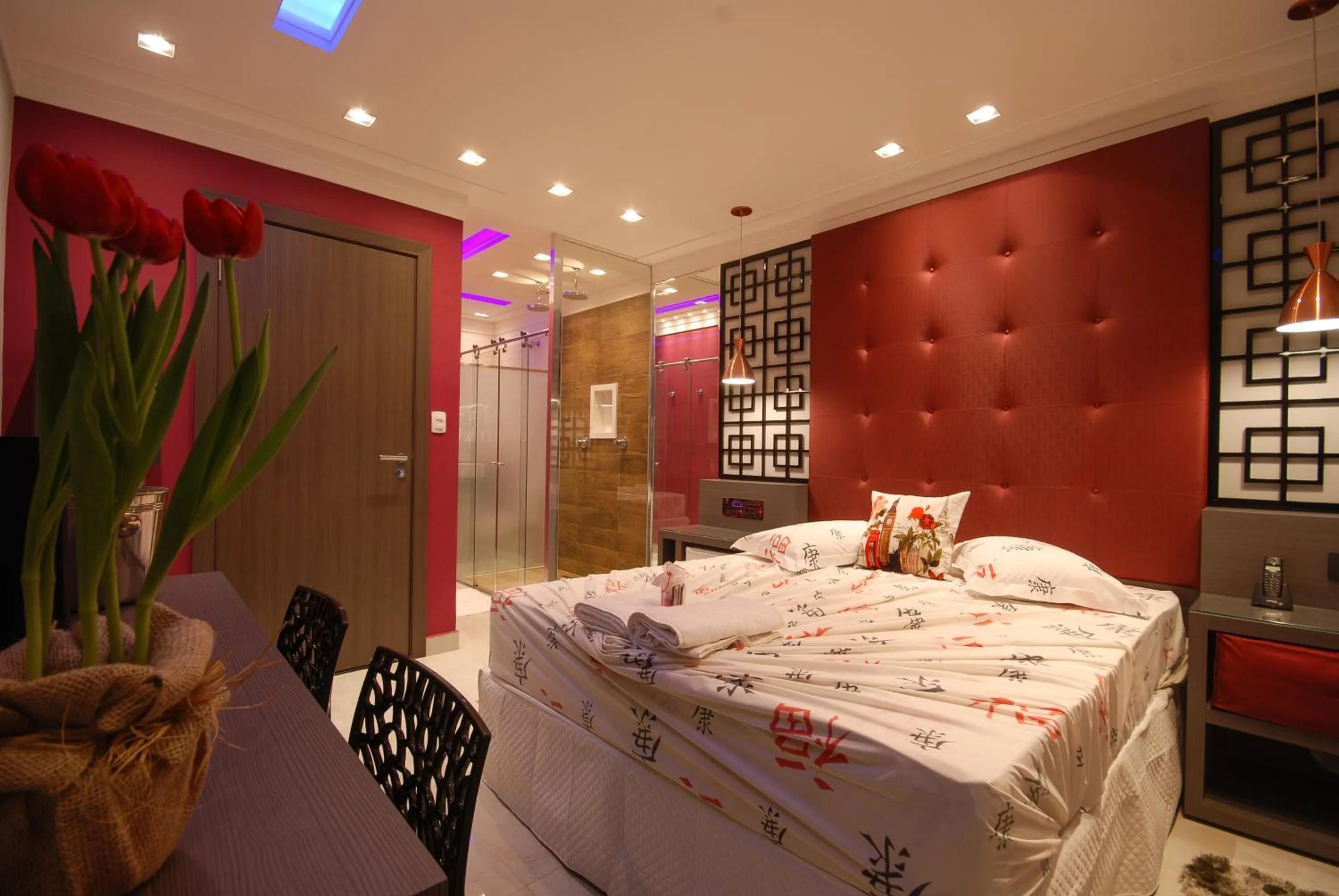 Bed in Glória Plaza Hotel (Adults Only)