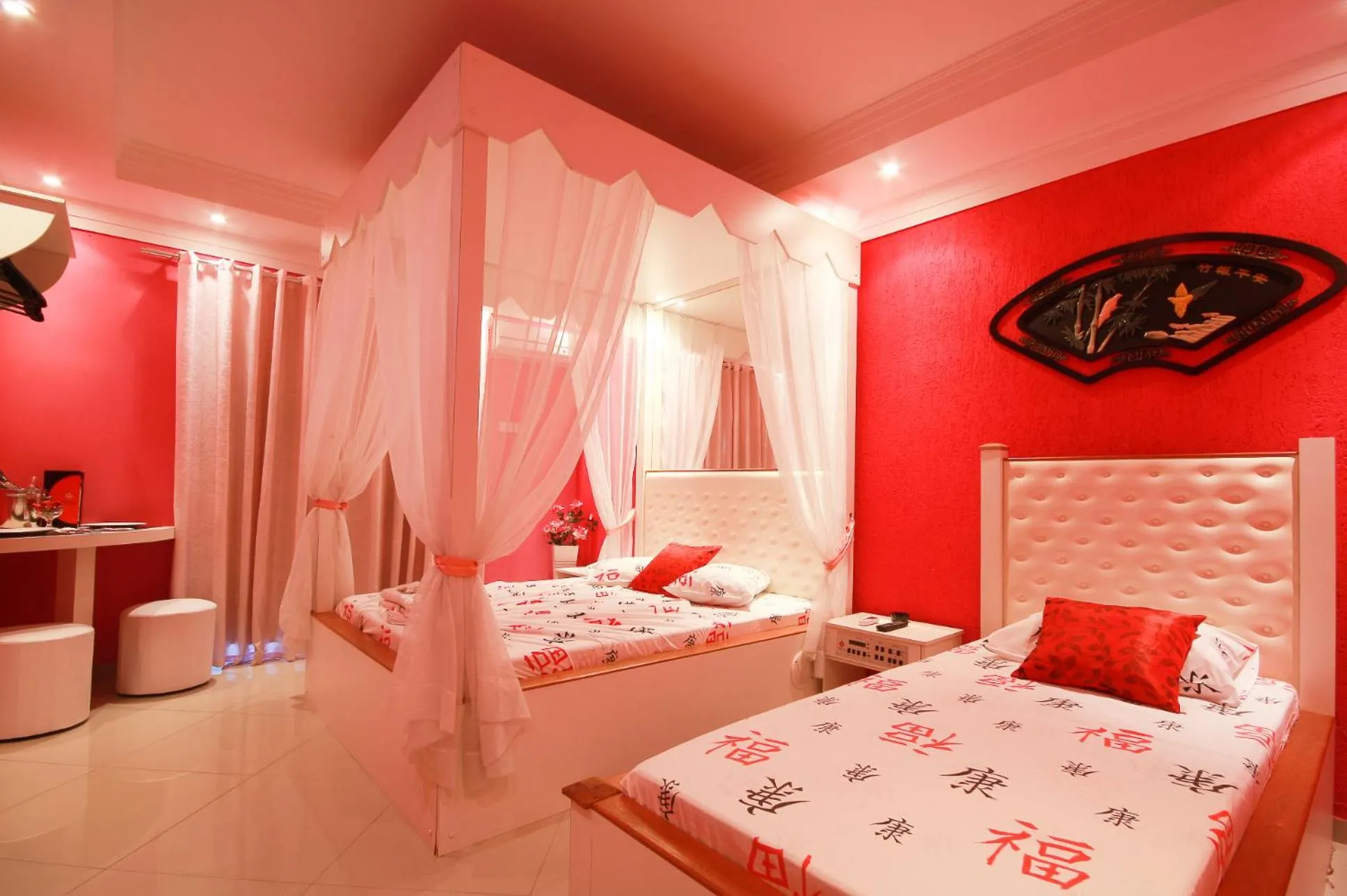 Bed in Glória Plaza Hotel (Adults Only)