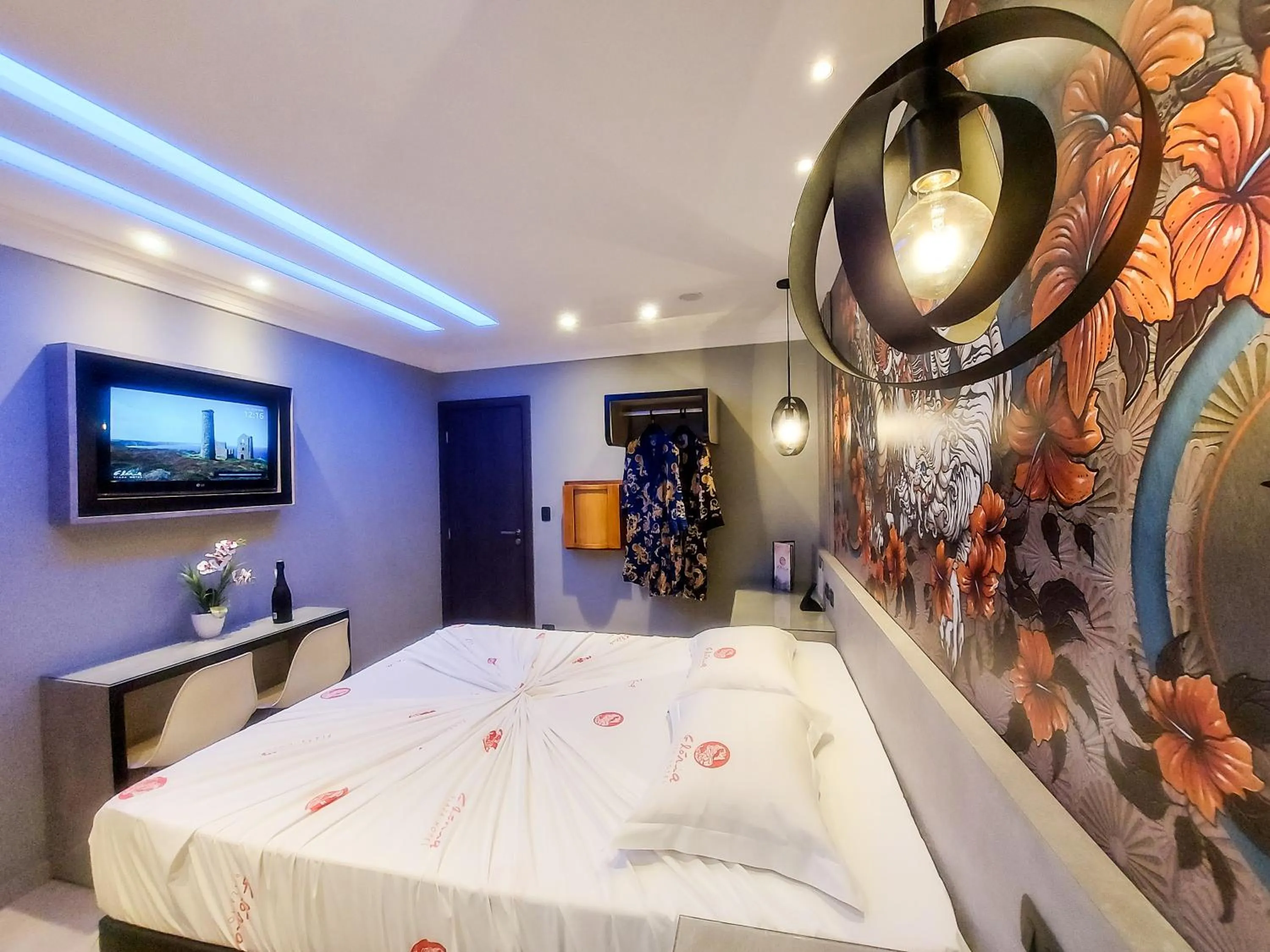 Bed in Glória Plaza Hotel (Adults Only)