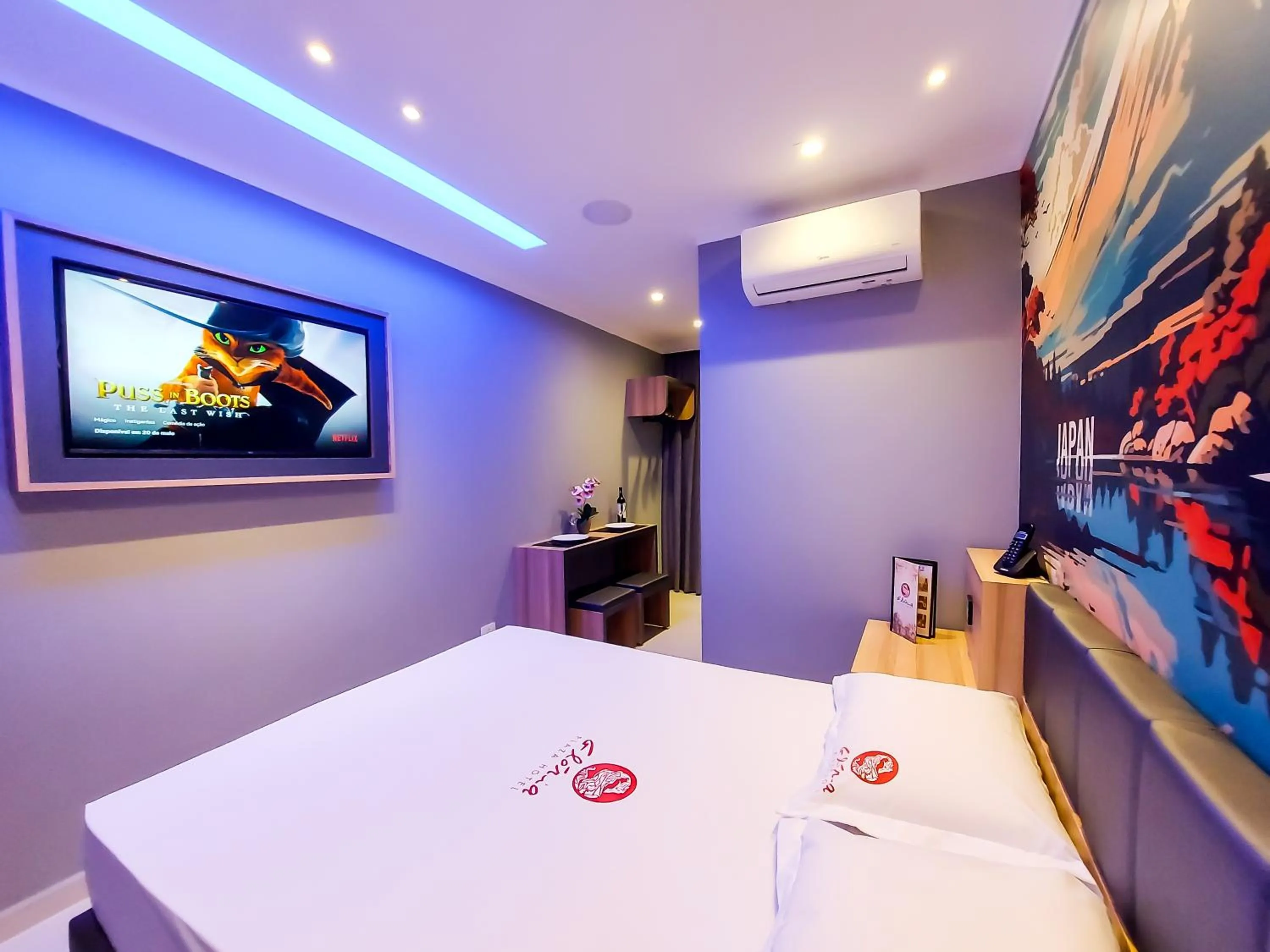 Bed in Glória Plaza Hotel (Adults Only)