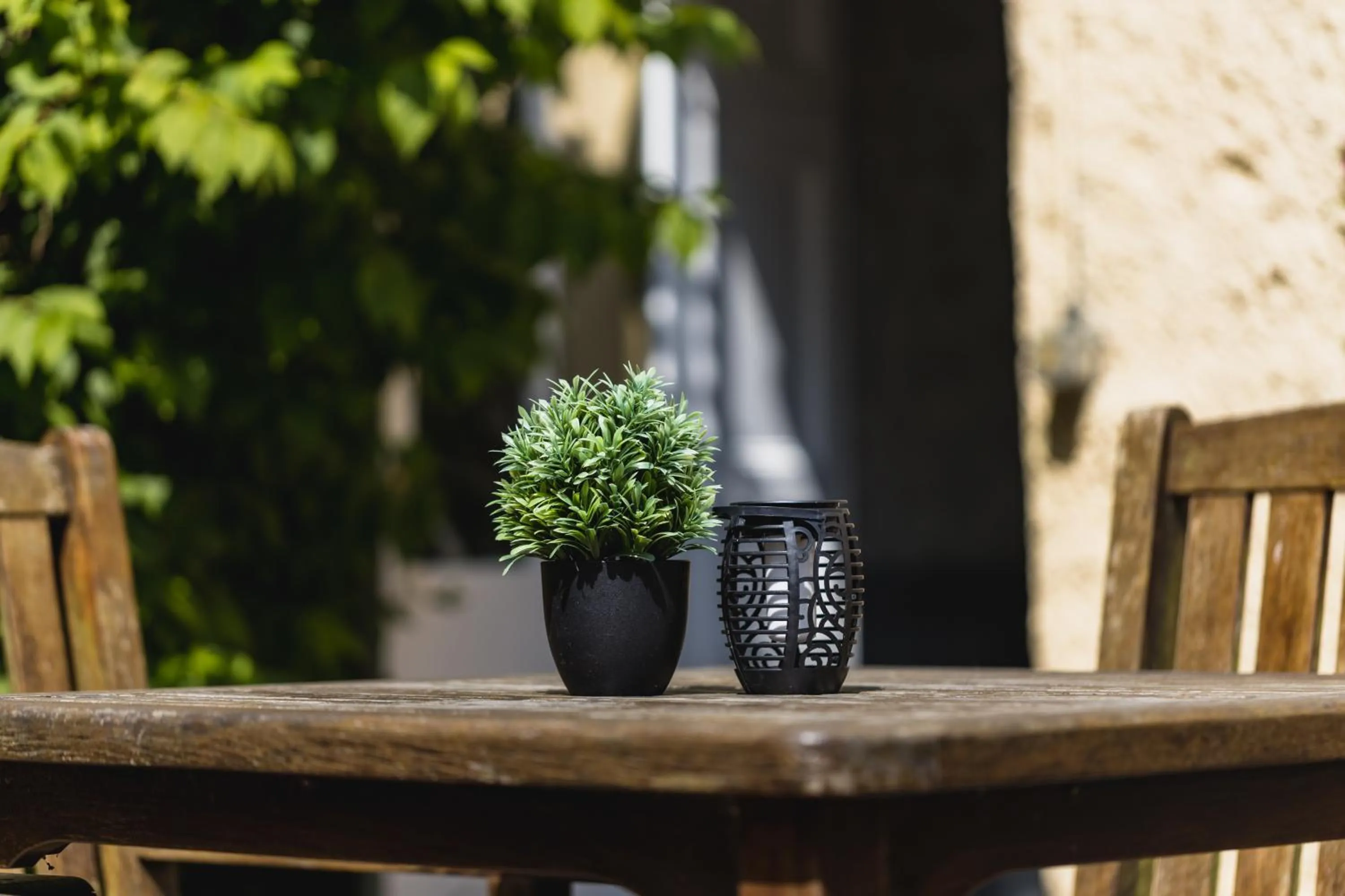 Patio in Alston House Hotel