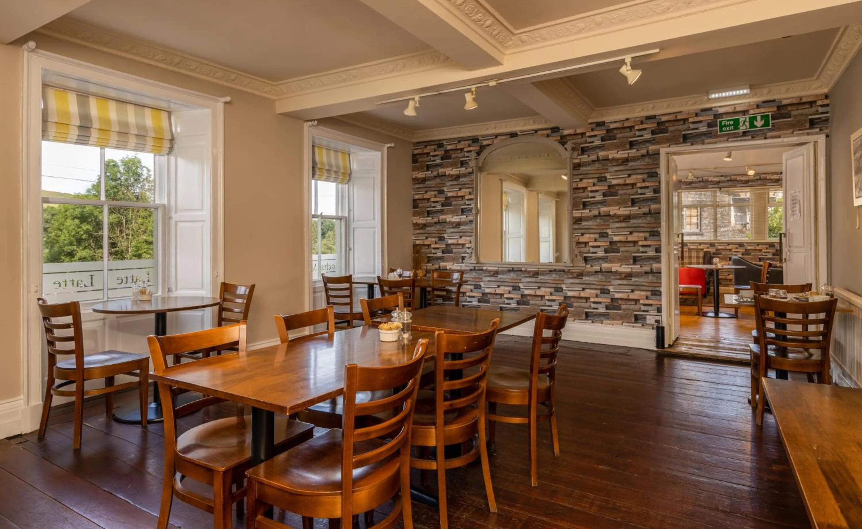 Dining area in Alston House Hotel
