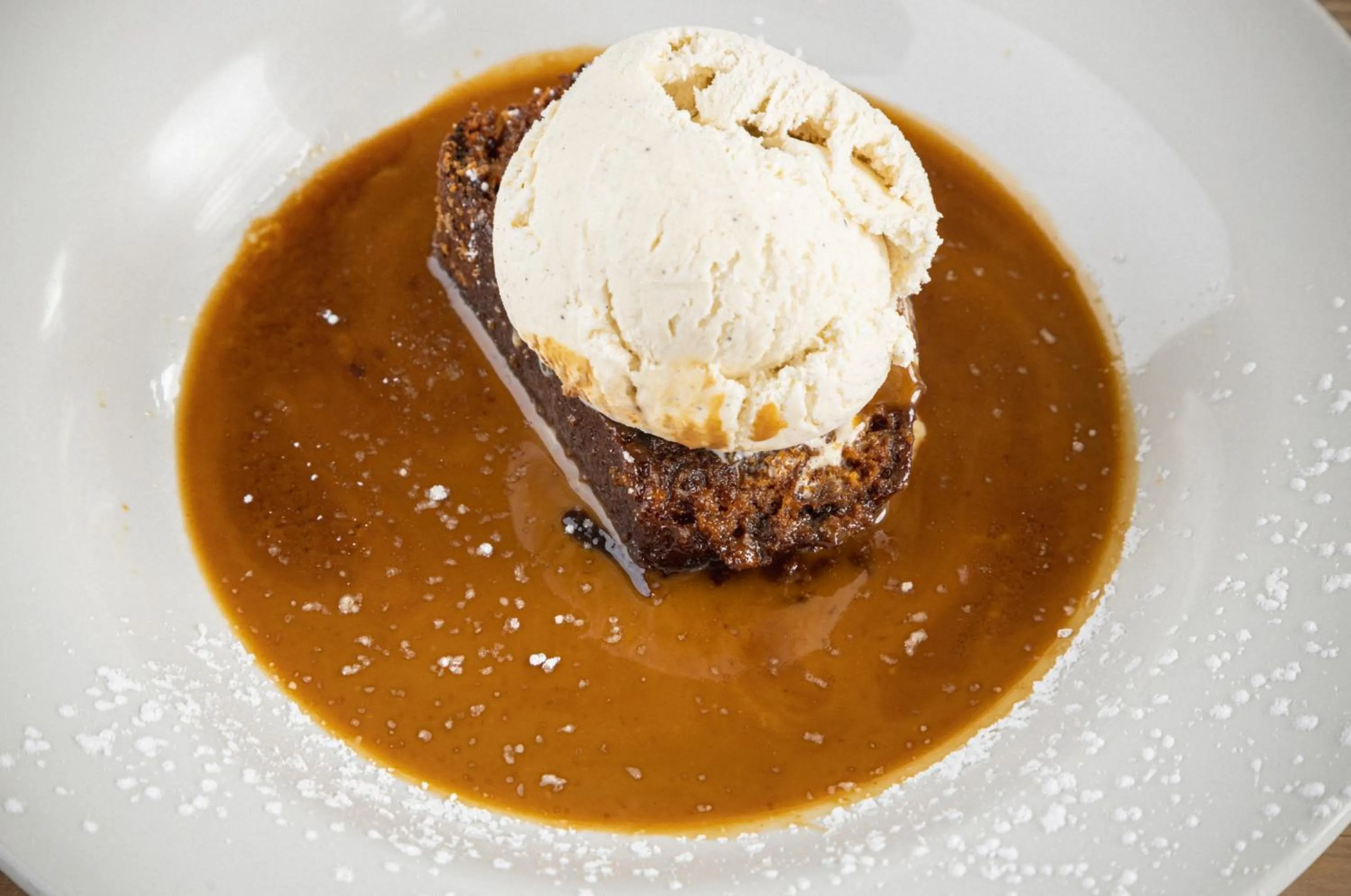 Food close-up in Alston House Hotel