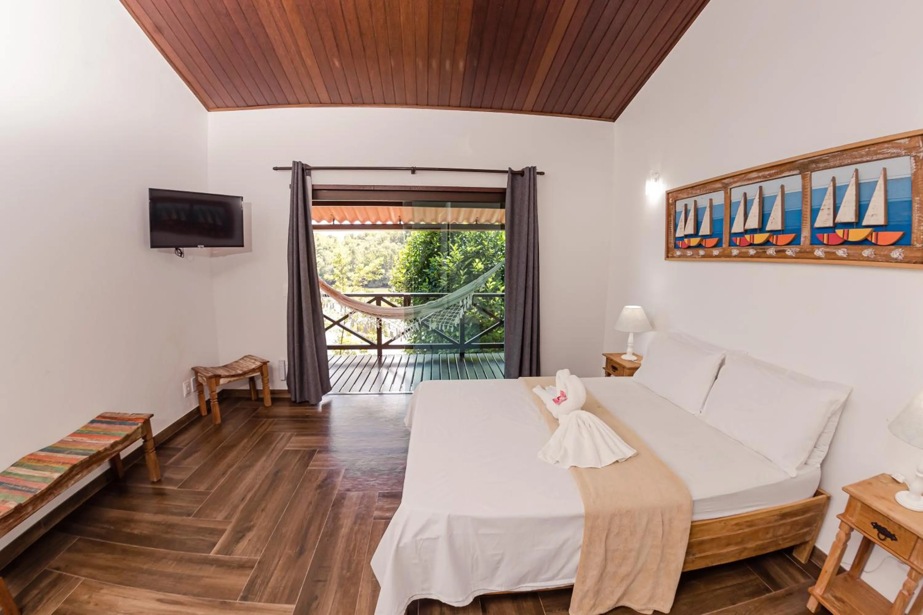 Suite with Balcony in Pousada e Restaurante Mangue Seco Angra