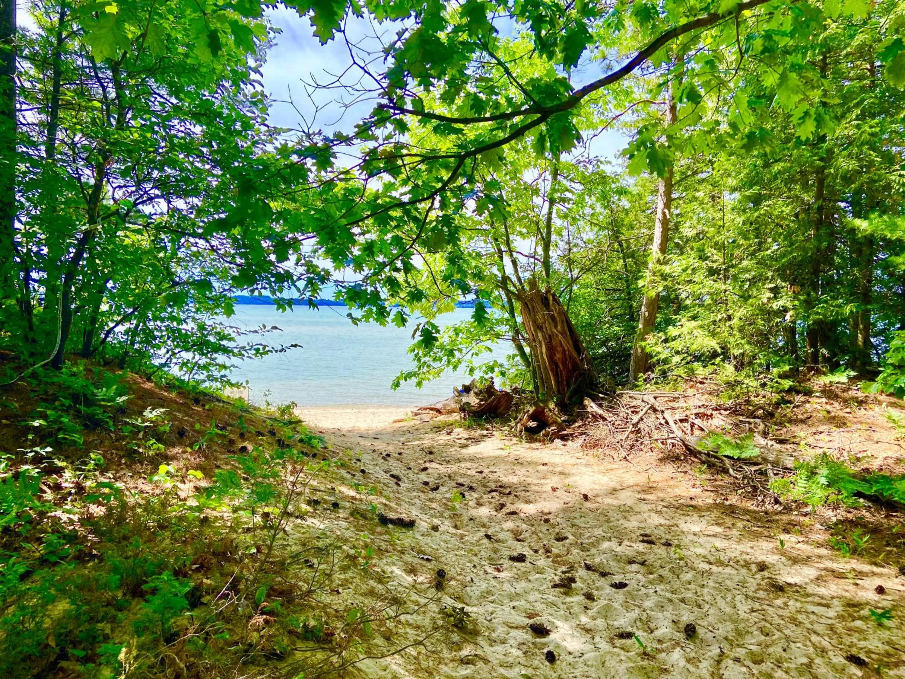Beach in Elk Rapids Lakeshore Inn