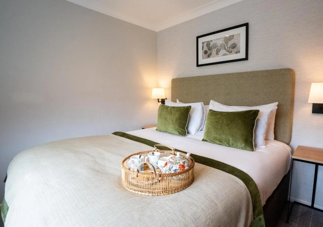 Bed in Horwood House Hotel