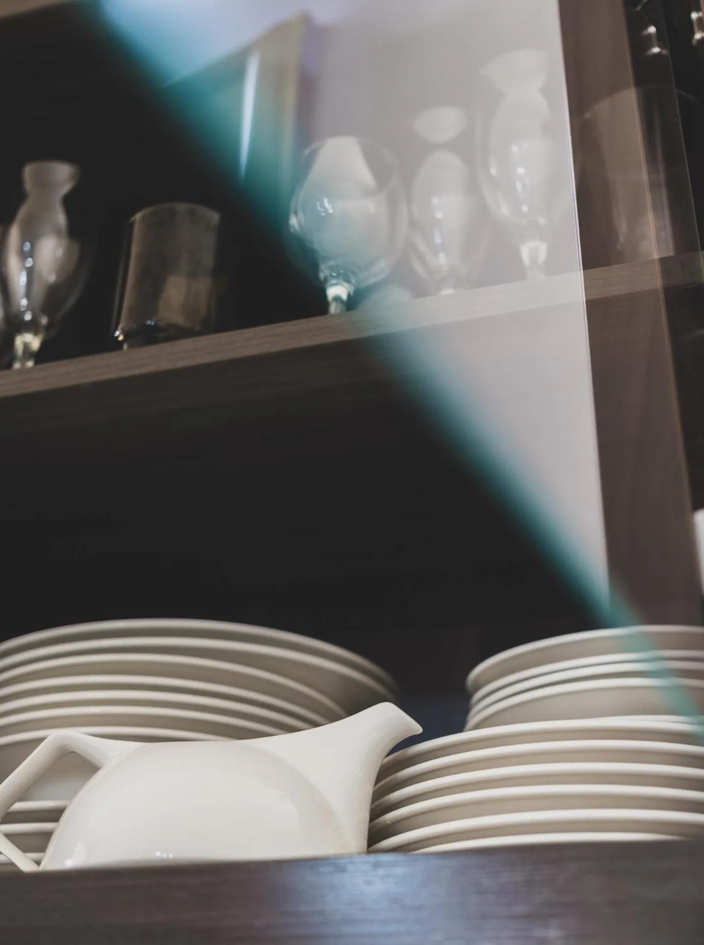 Kitchen or kitchenette, Bed in Cybulskiego Guest Rooms