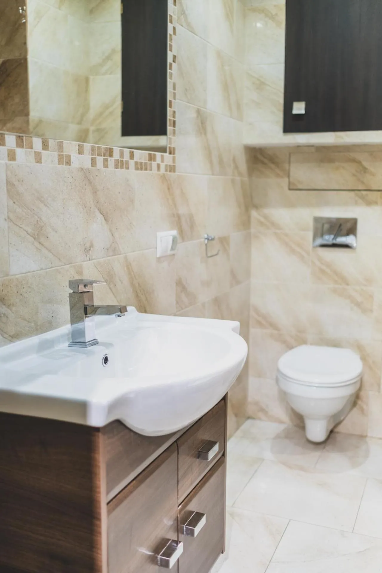 Bathroom in Cybulskiego Guest Rooms