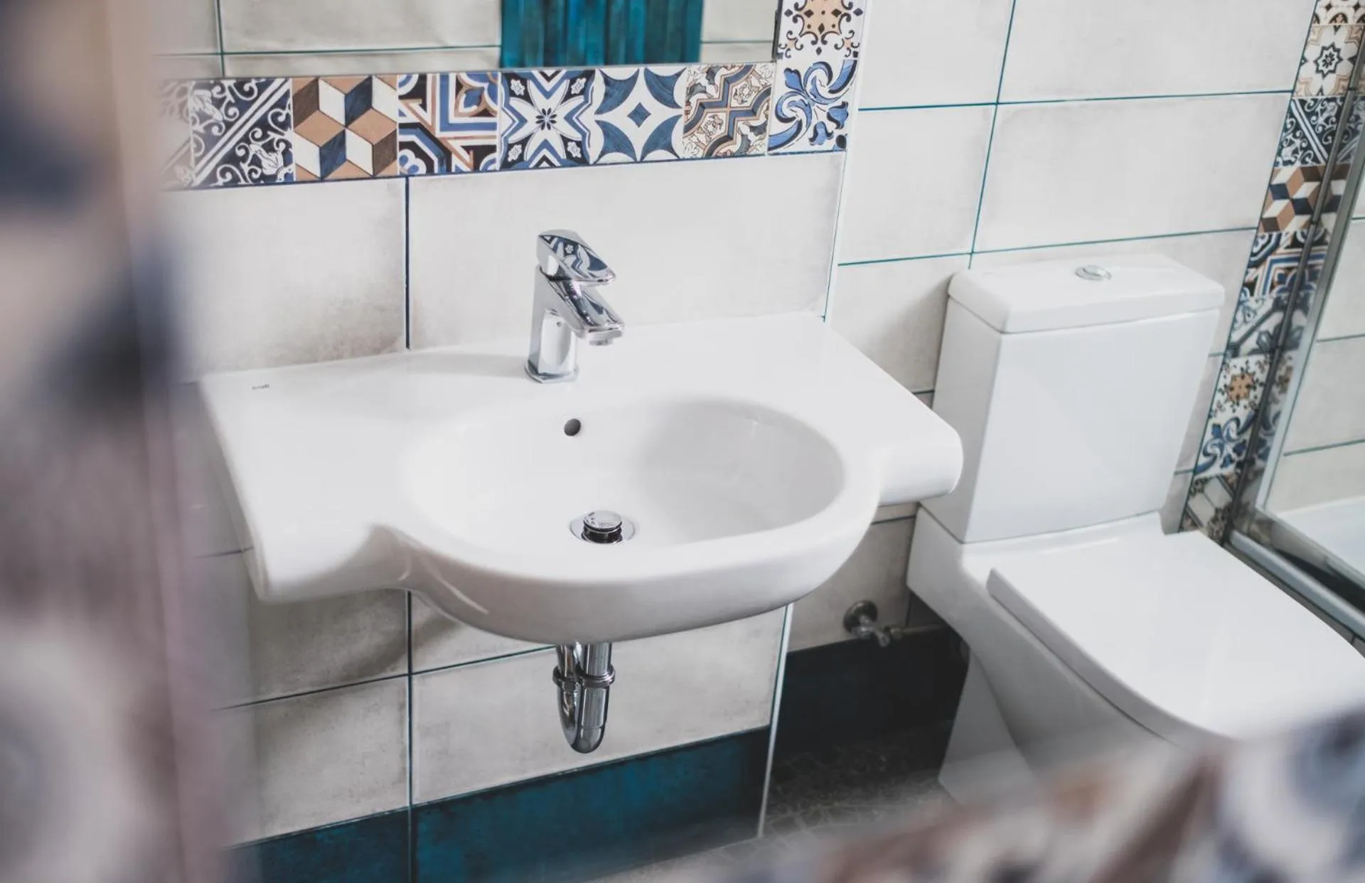 Bathroom in Cybulskiego Guest Rooms