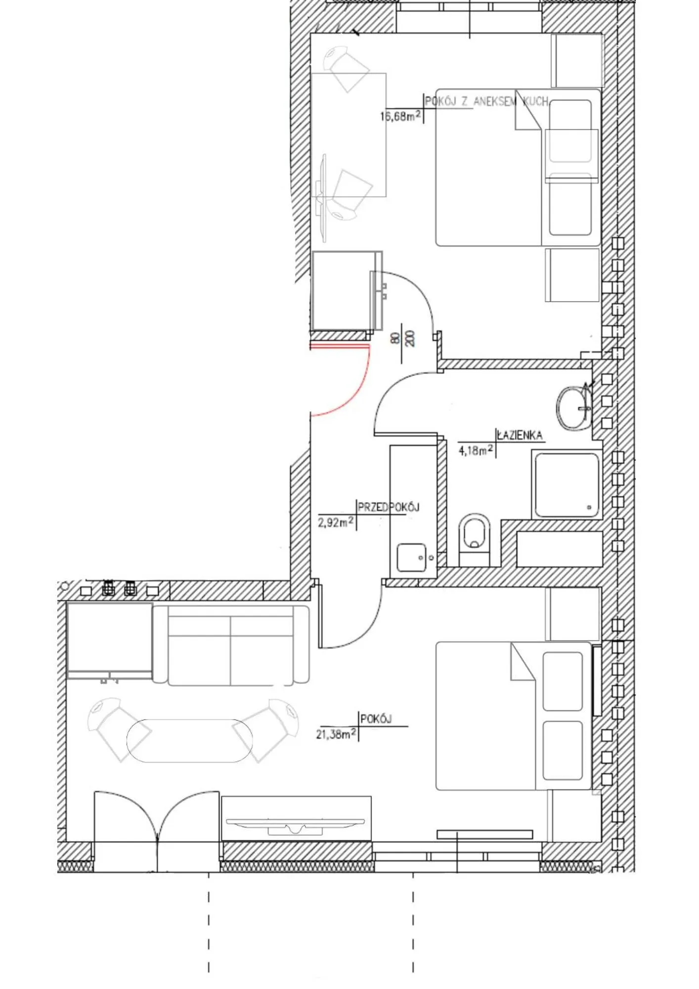Cybulskiego Guest Rooms