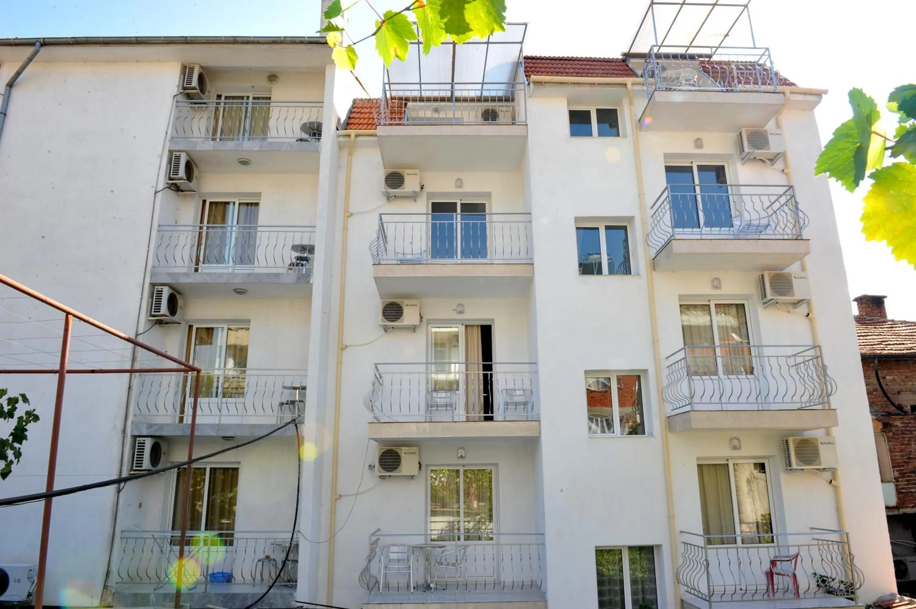 Property building in Family Hotel Blazhi